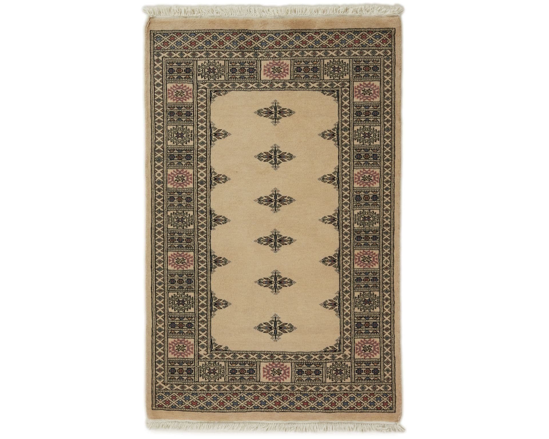 Pakistan handknotted orientalisk matta 92 x 146 cm