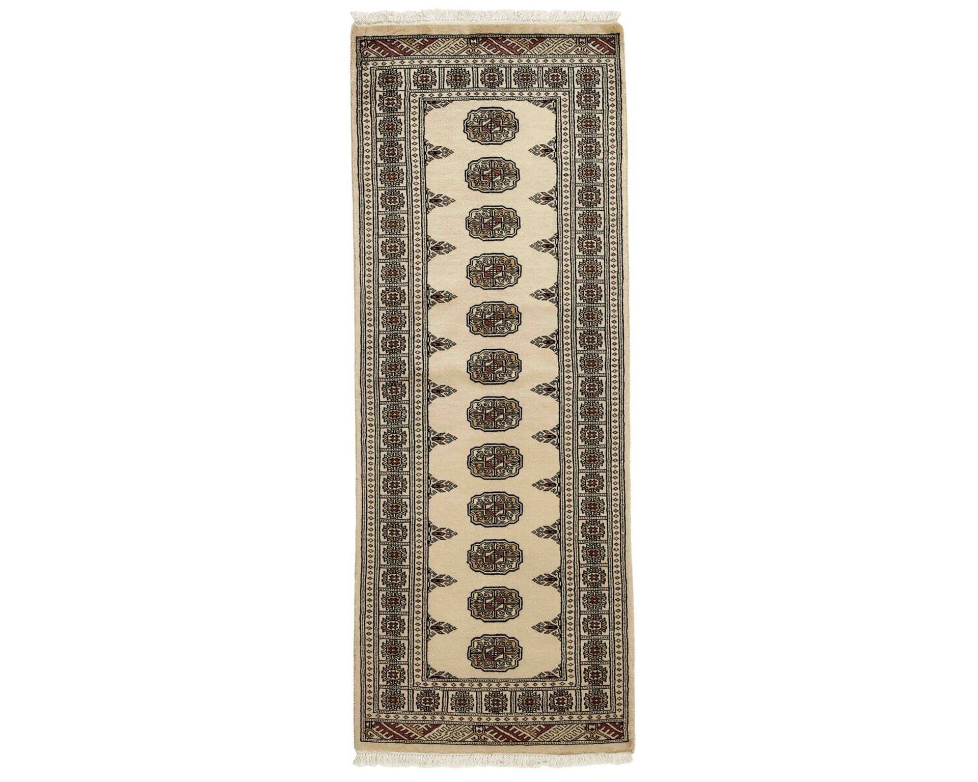 Pakistan handknotted orientalisk matta 78 x 205 cm