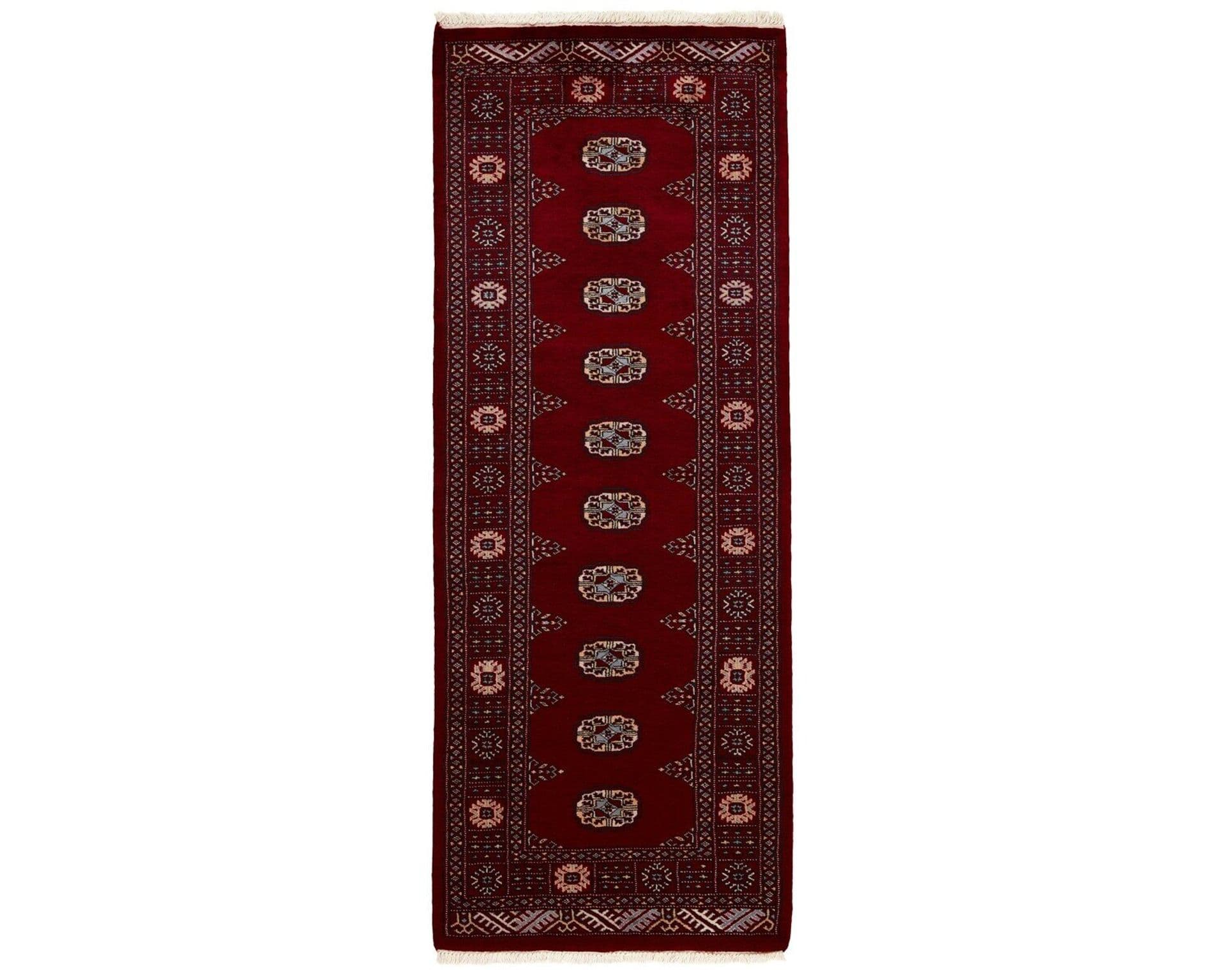 Pakistan handknotted orientalisk matta 80 x 206 cm
