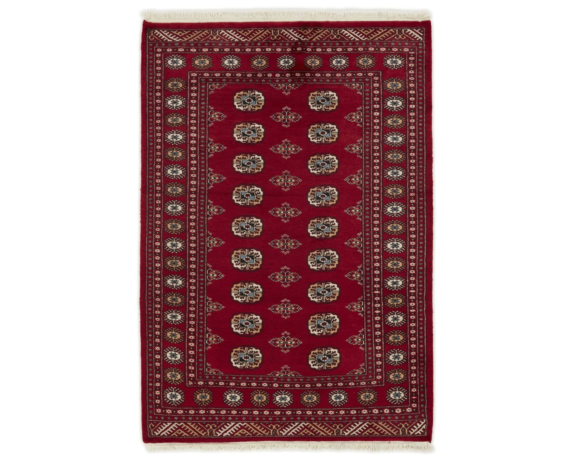 Pakistan handknotted orientalisk matta 137 x 195 cm