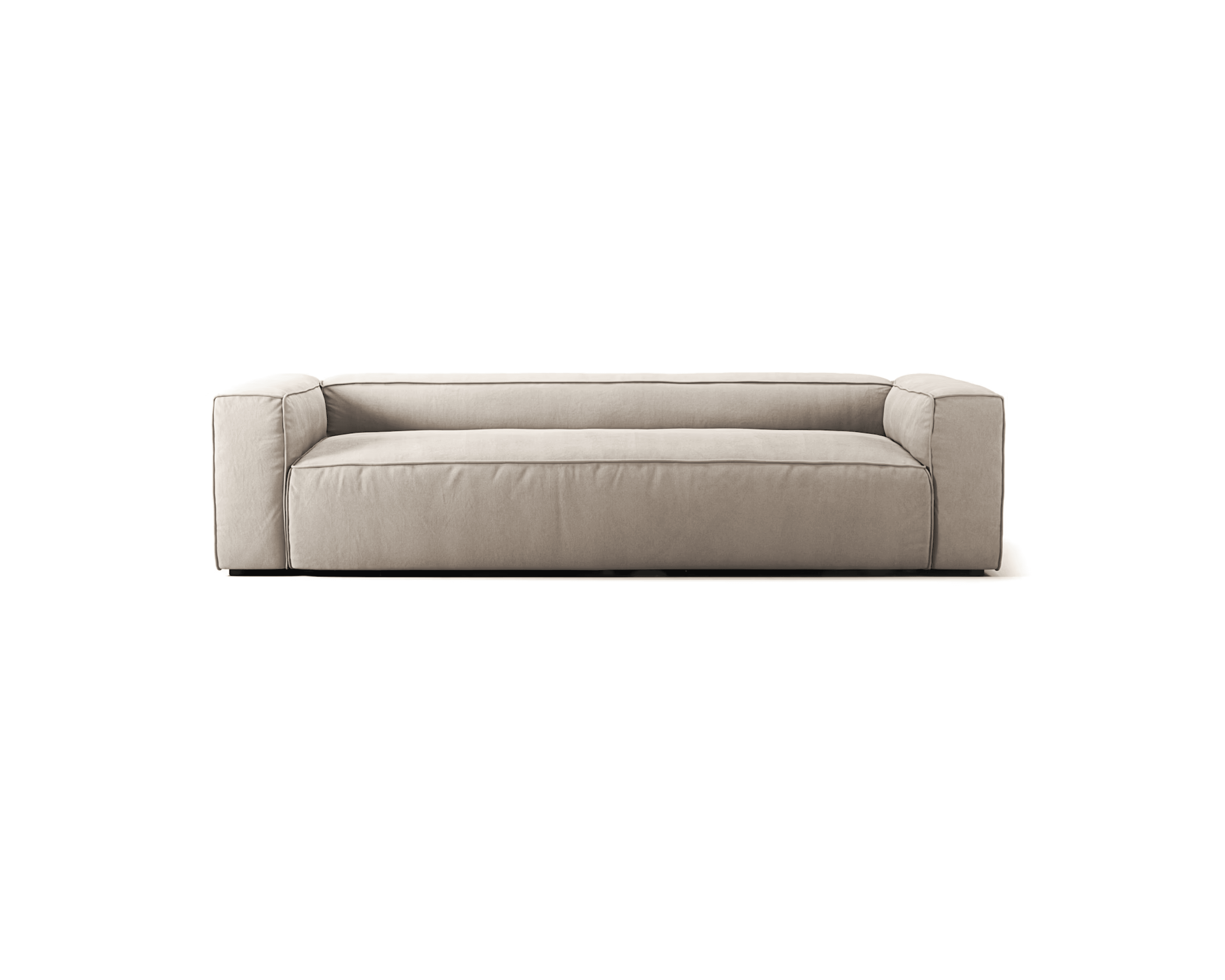 Decotique Grand 3-sits soffa beige