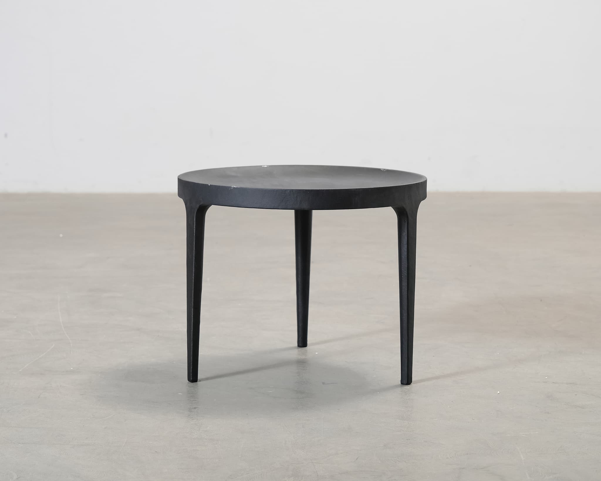 NORR11 Ghost ø 50 cm sofabord svart