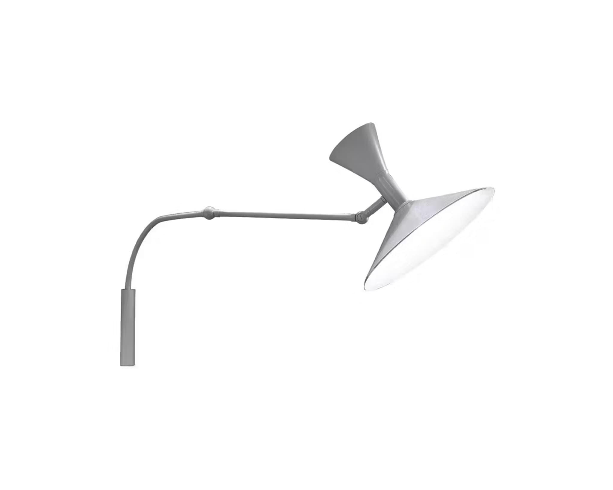 Nemo Lampe de Marseille Mini vägglampa grå