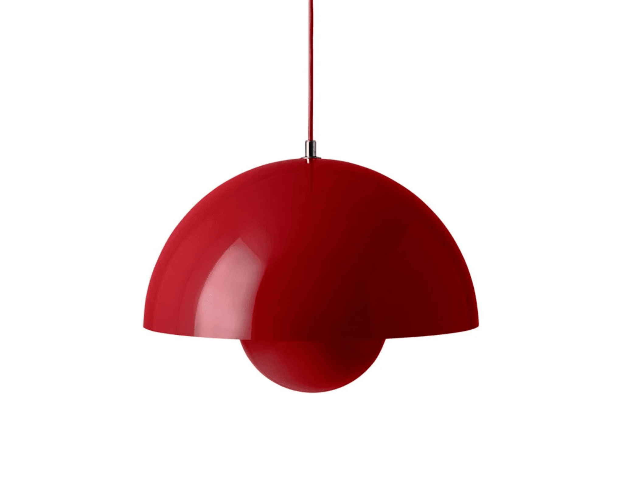 Flowerpot VP7 pendellampa Vermilion Red