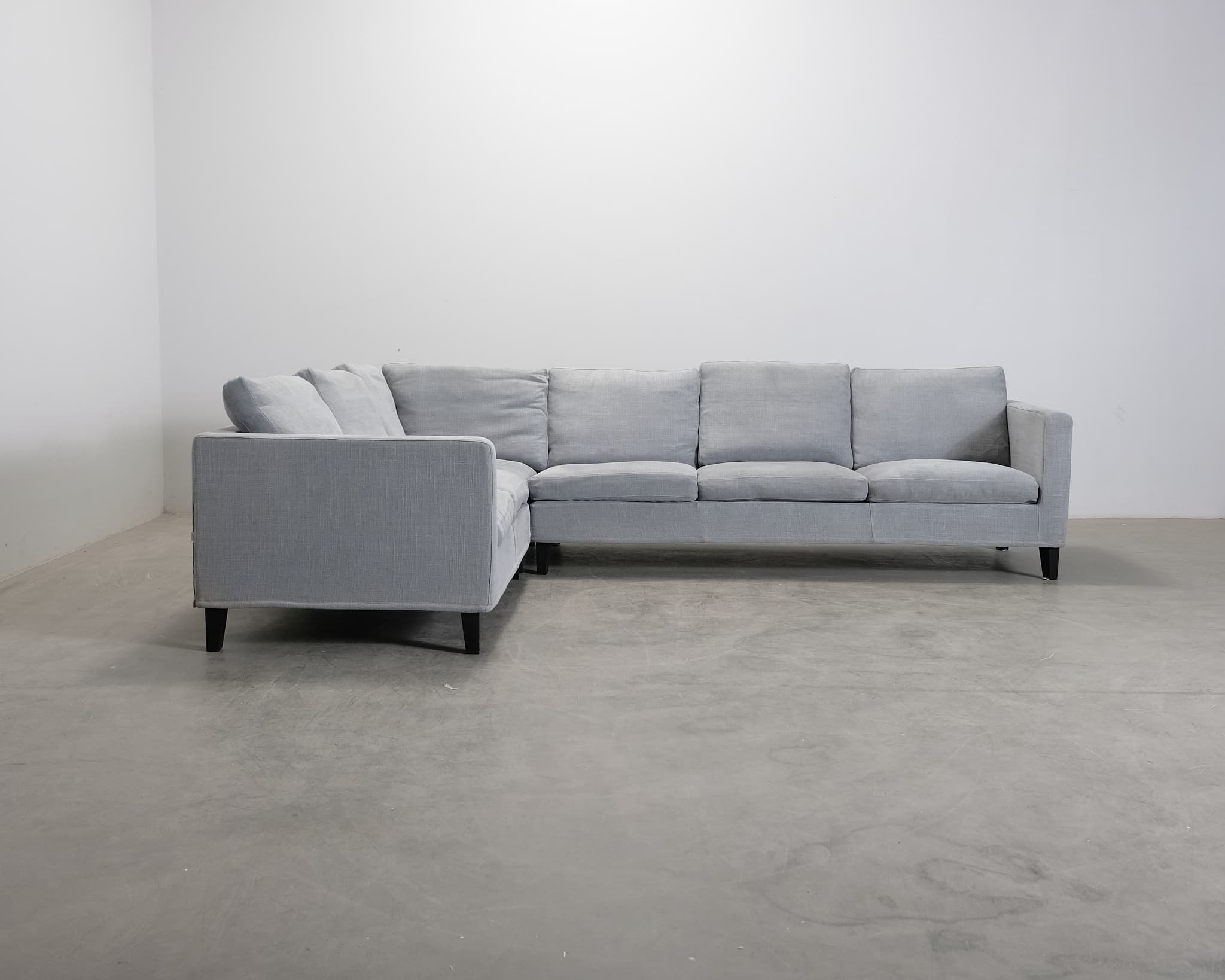 Fogia hörnsoffa grå