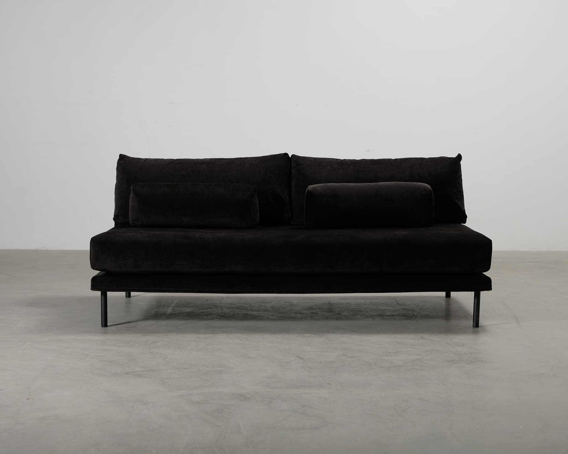 Finsoffat Duo 2-sits soffa svart