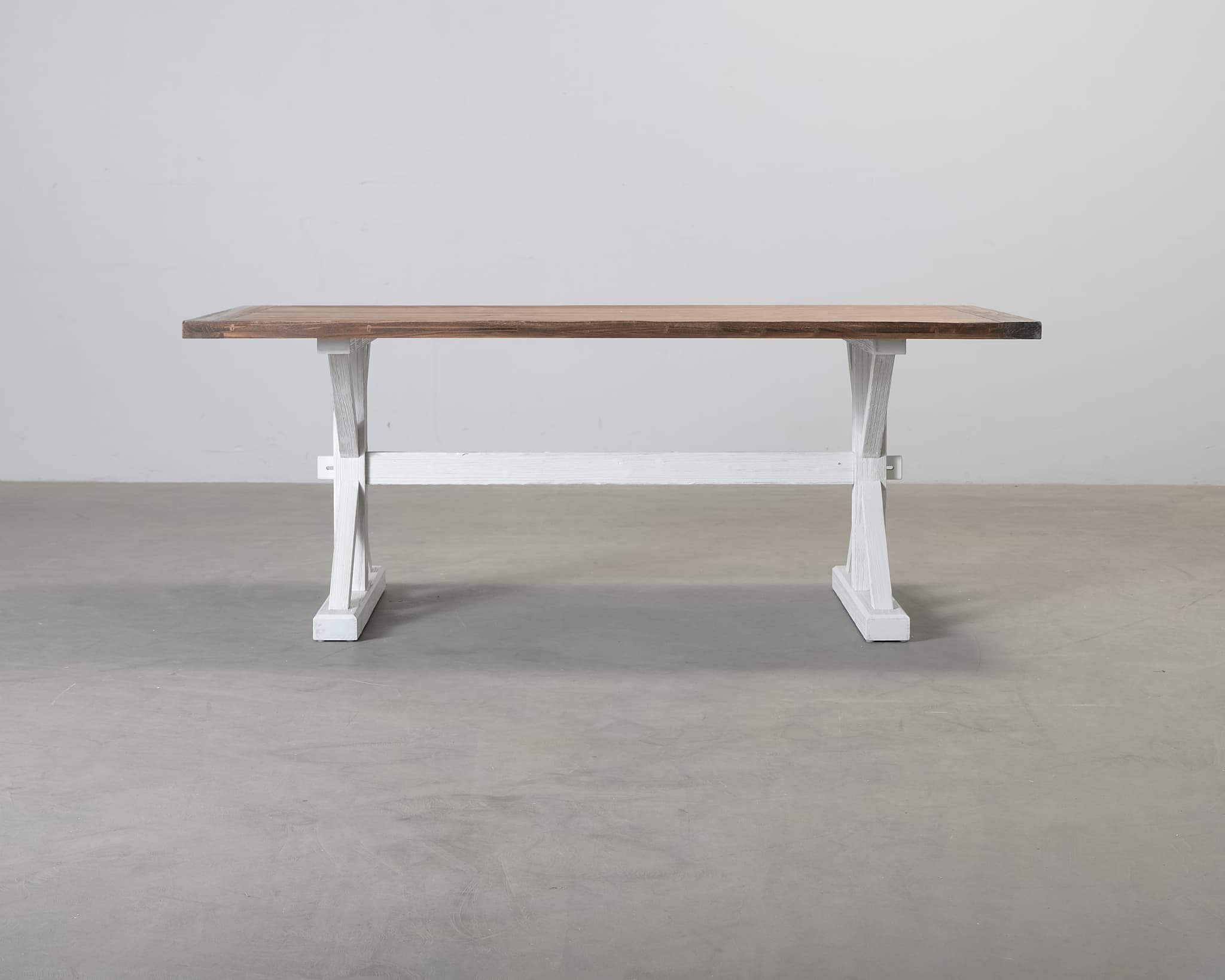 Lyon Premium matbord brun / vit