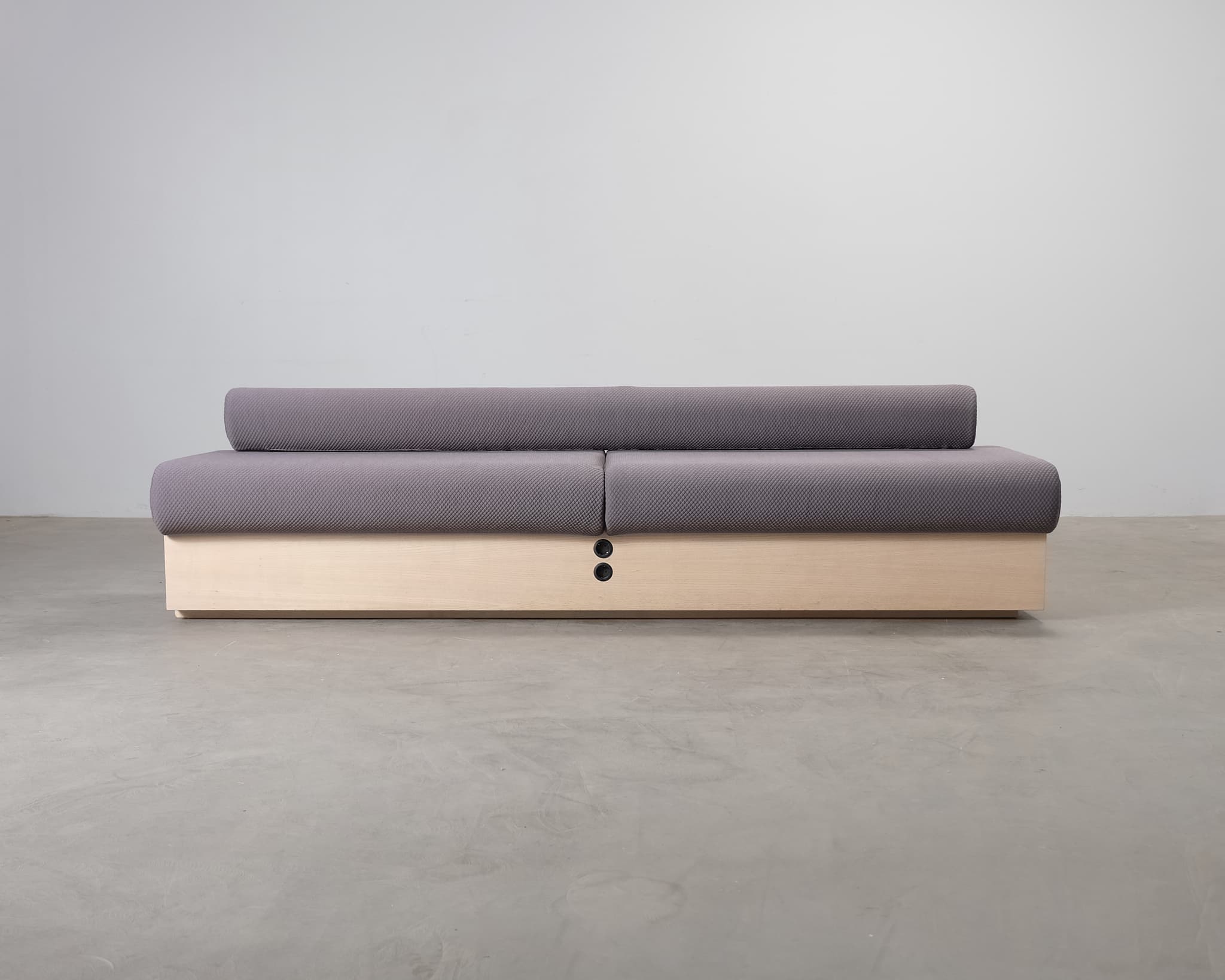 4-sitsig loungesoffa grålila