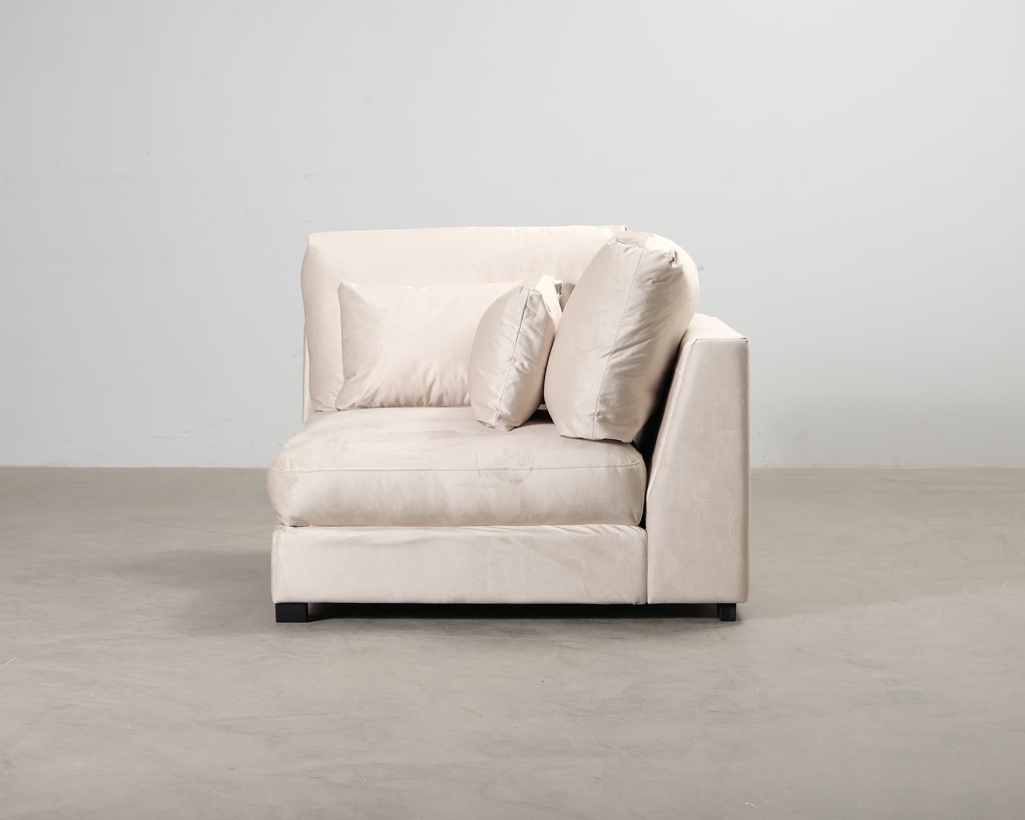 Dubai hörnmodul beige