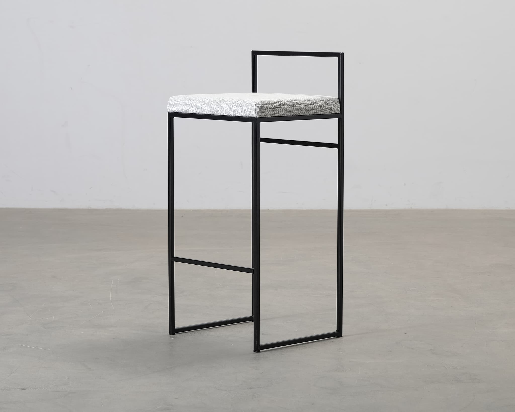 Department barpall vit / svart