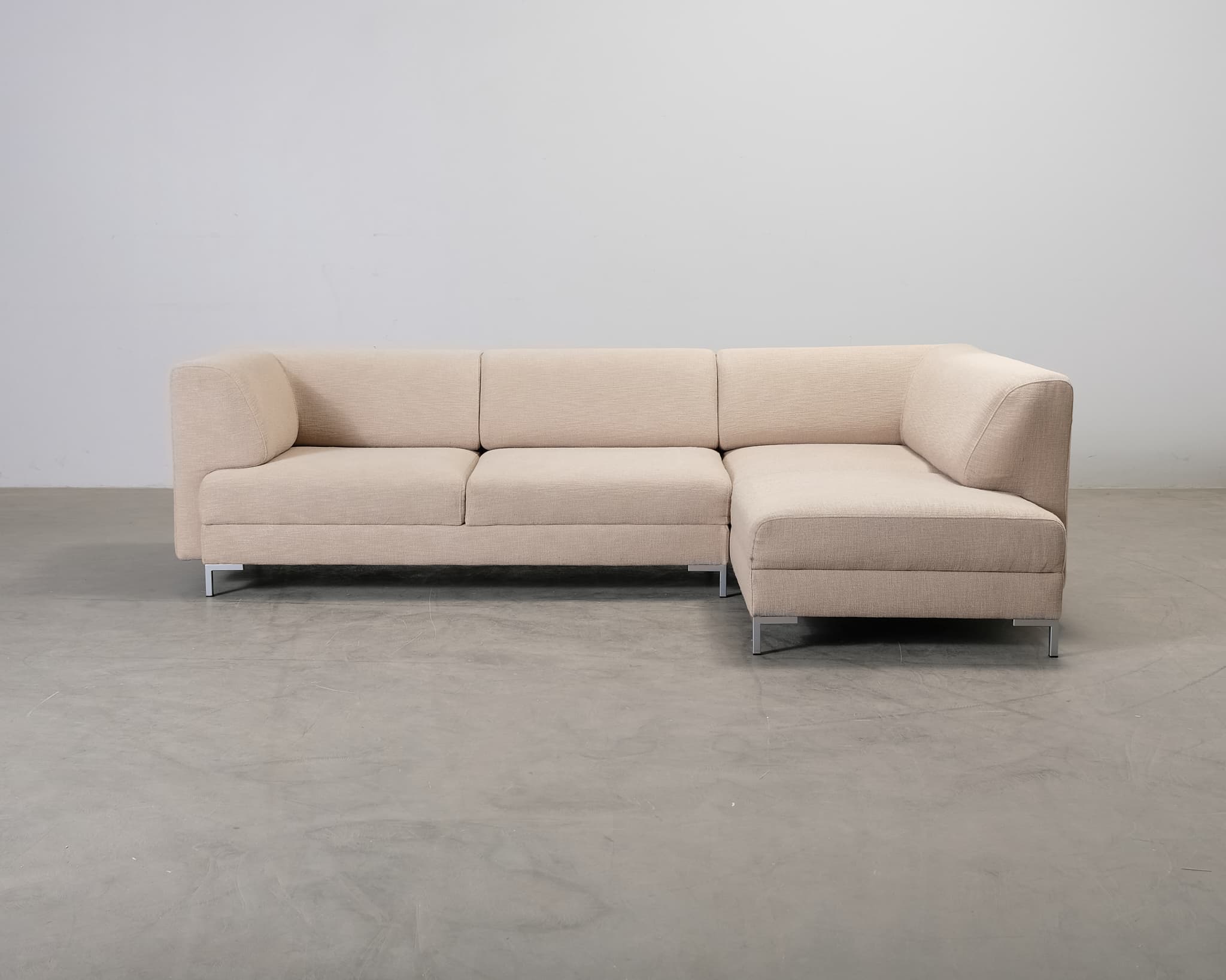 Interface 4-sits hörnsoffa beige