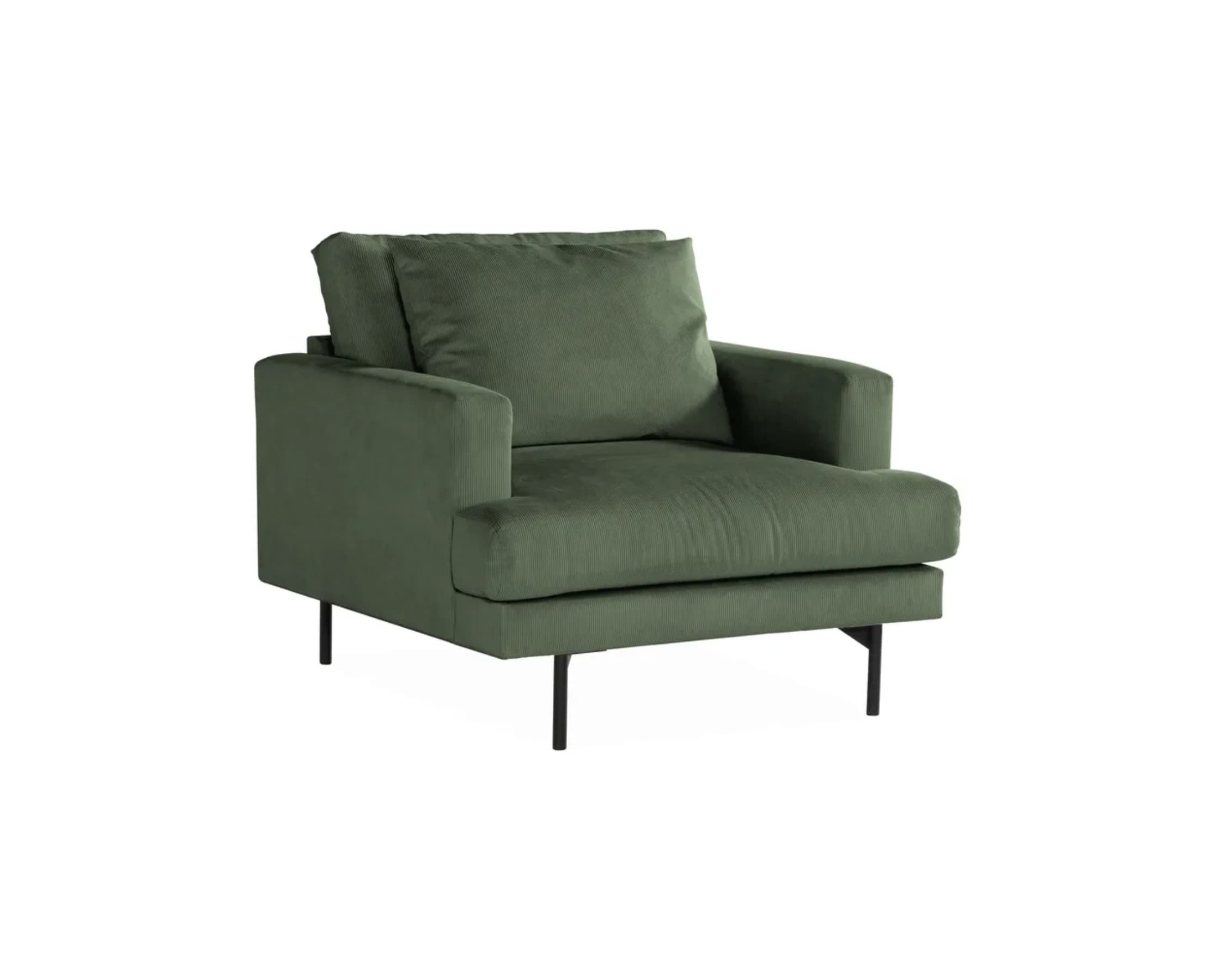 Menard fåtölj grön