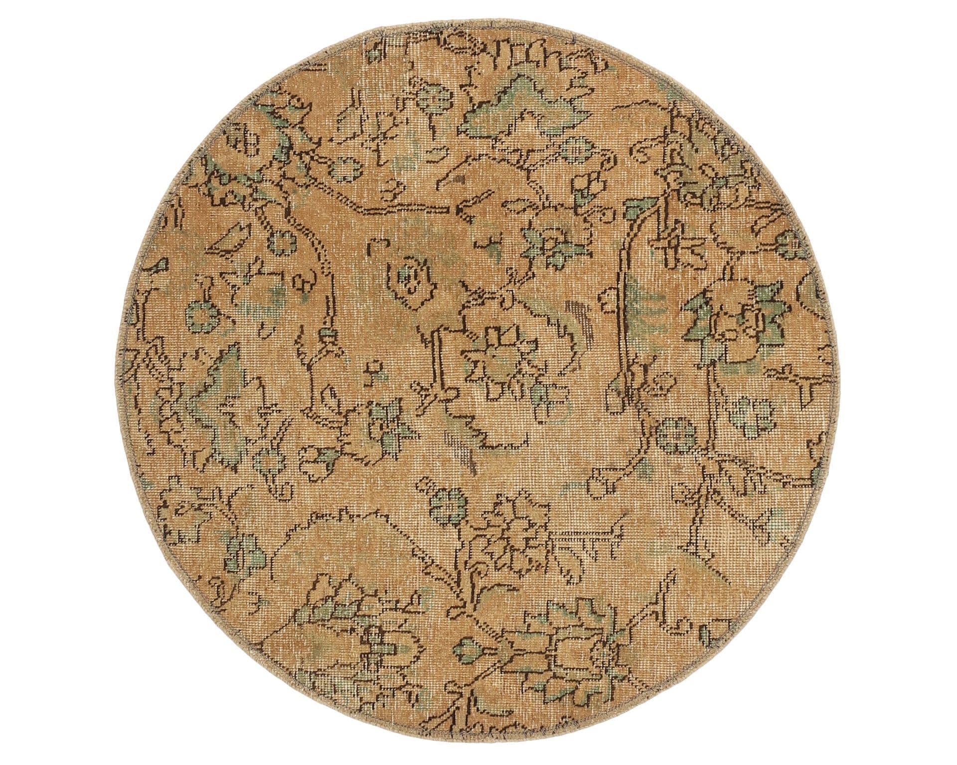 Vintage Royal Fine orientalisk matta 100 x 100 cm