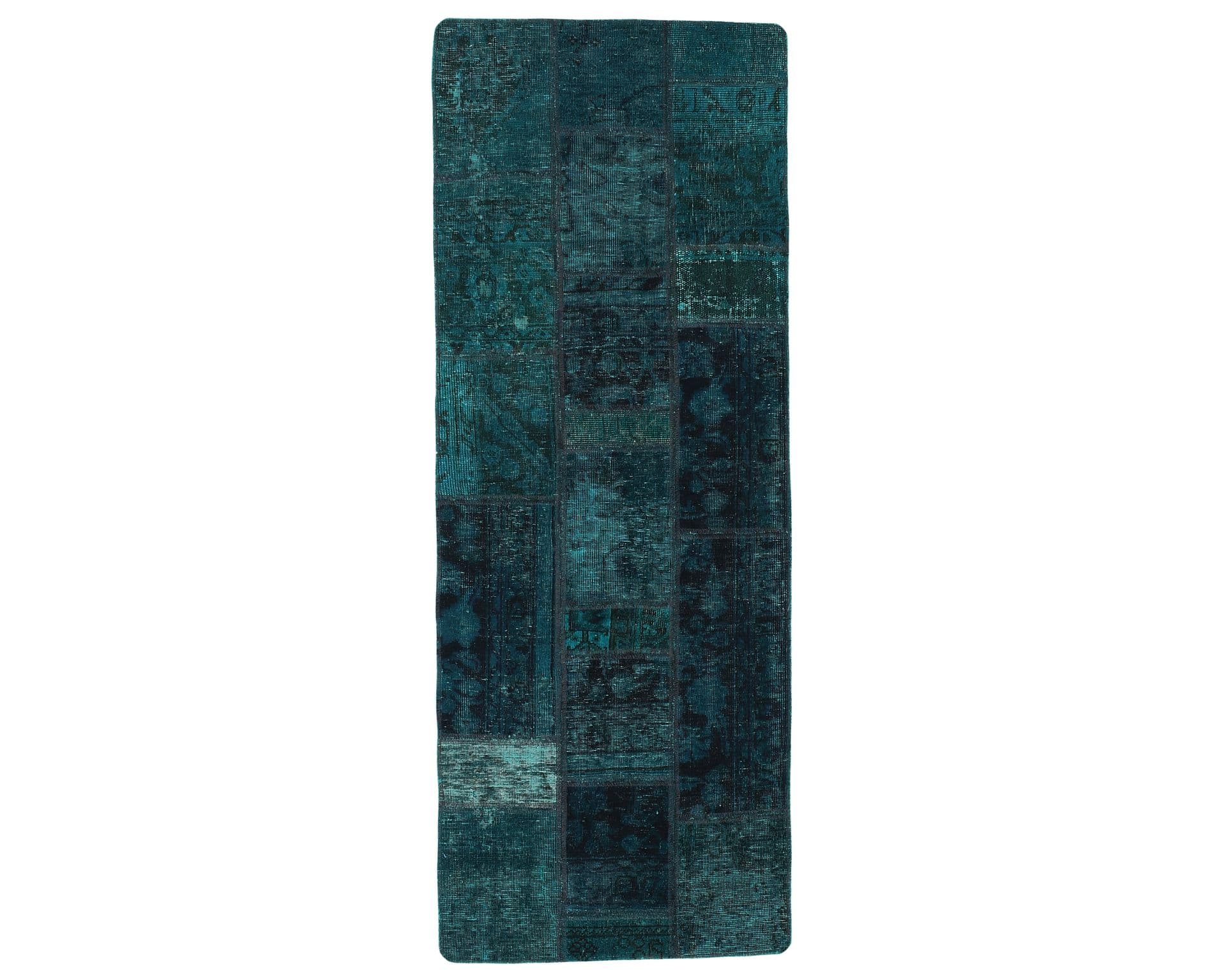 Vintage Patchwork orientalisk matta 76 x 200 cm