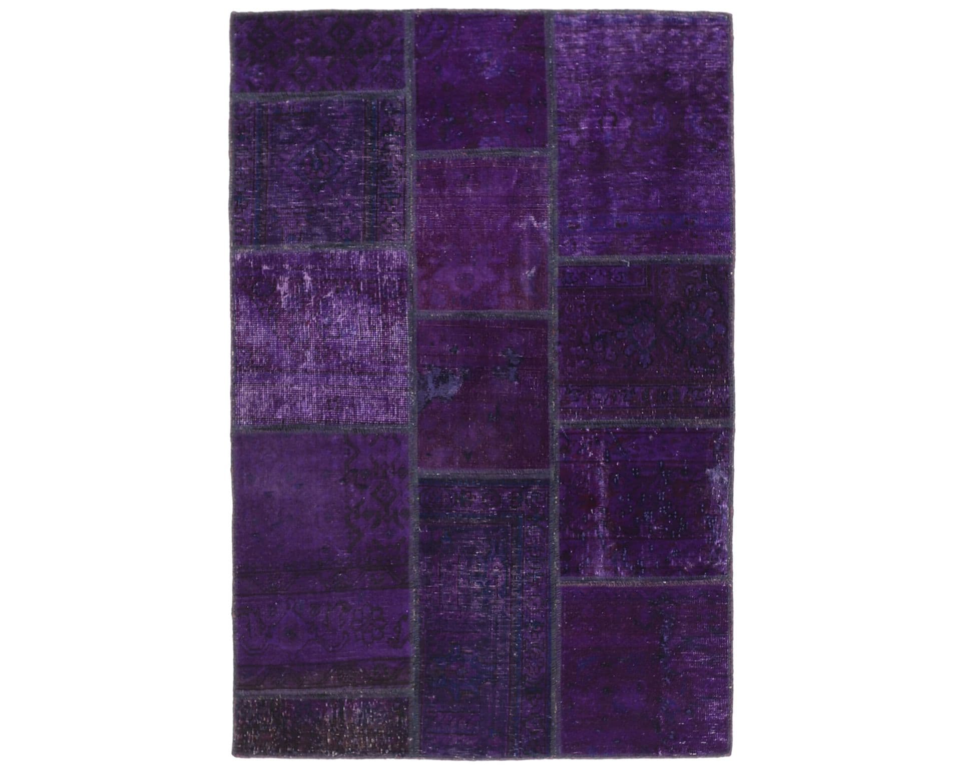 Vintage Patchwork orientalisk matta 102 x 155 cm