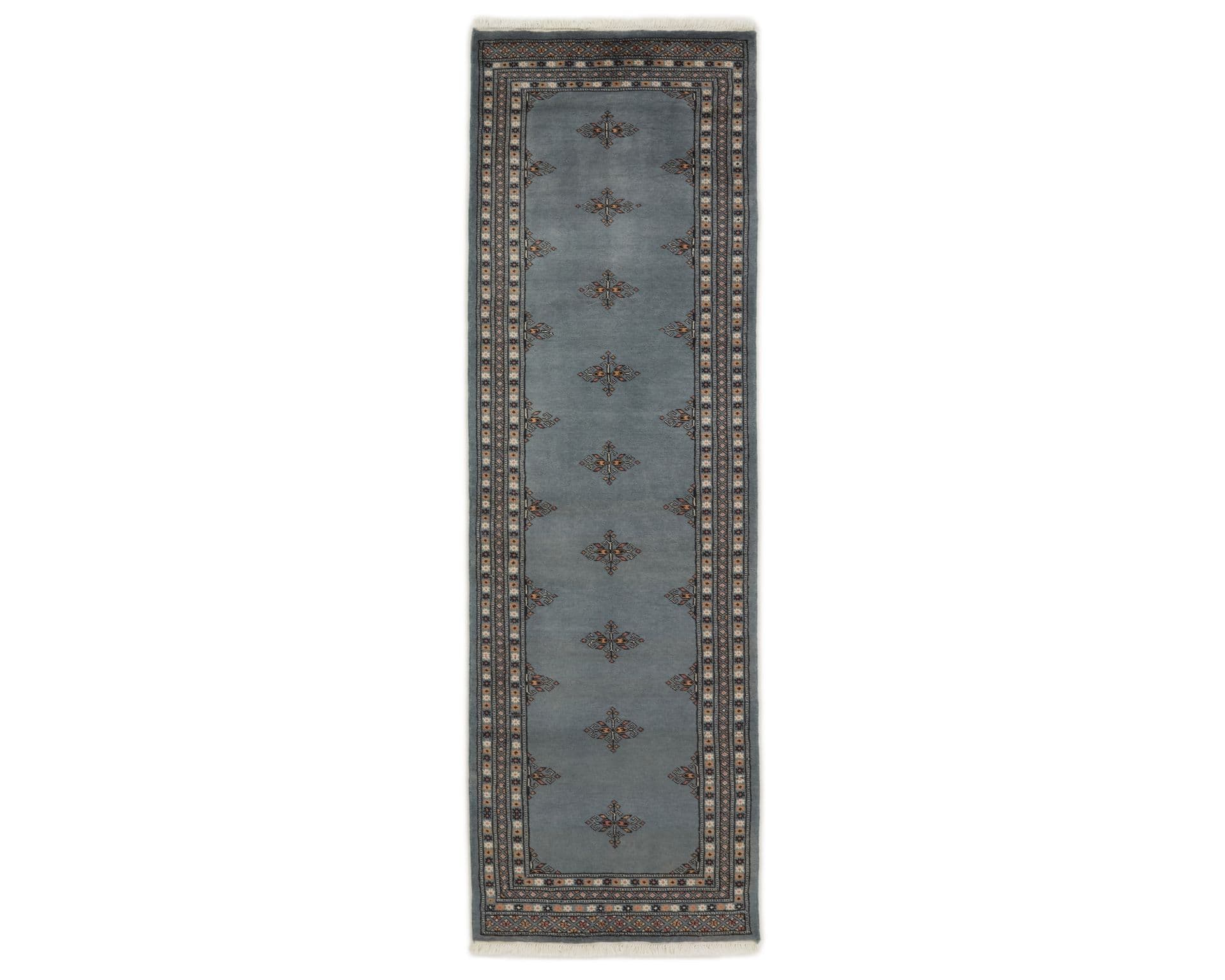 Pakistan handknotted orientalisk matta 80 x 249 cm
