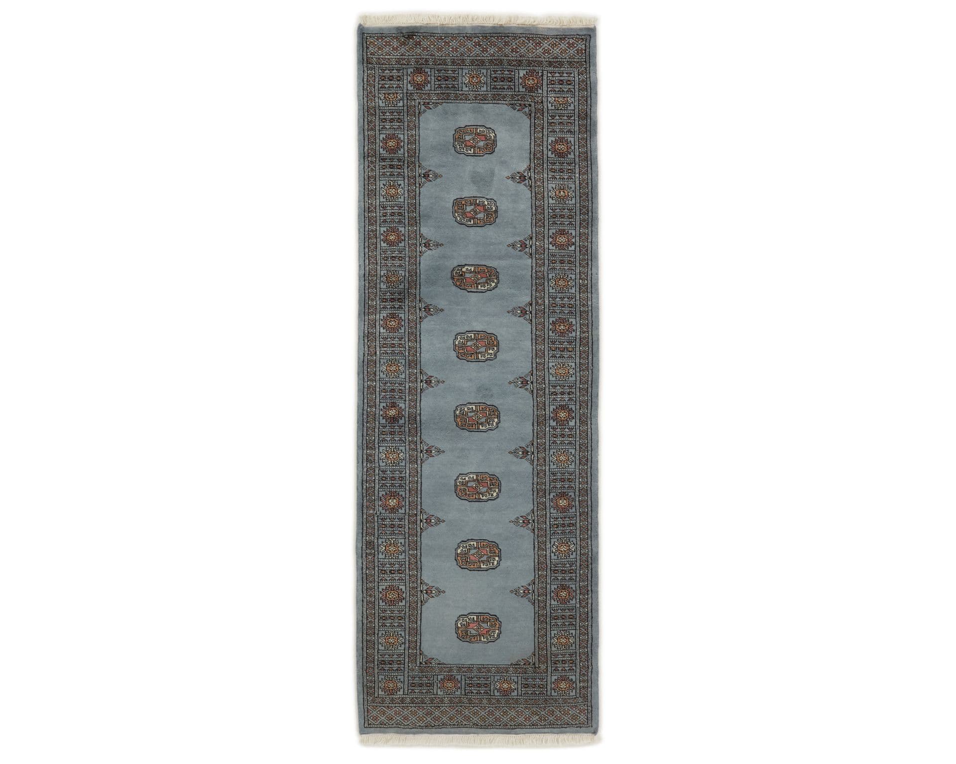 Pakistan handknotted orientalisk matta 79 x 232 cm