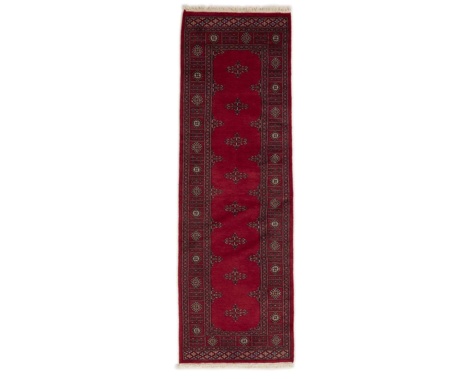 Pakistan handknotted orientalisk matta 76 x 236 cm