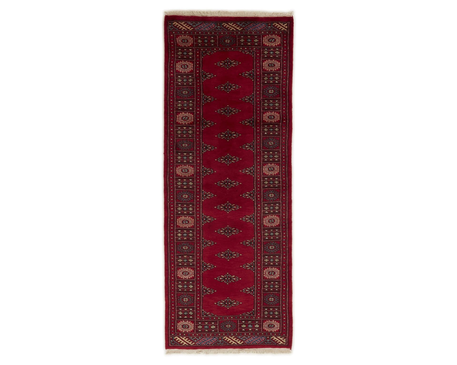 Pakistan handknotted orientalisk matta 77 x 199 cm