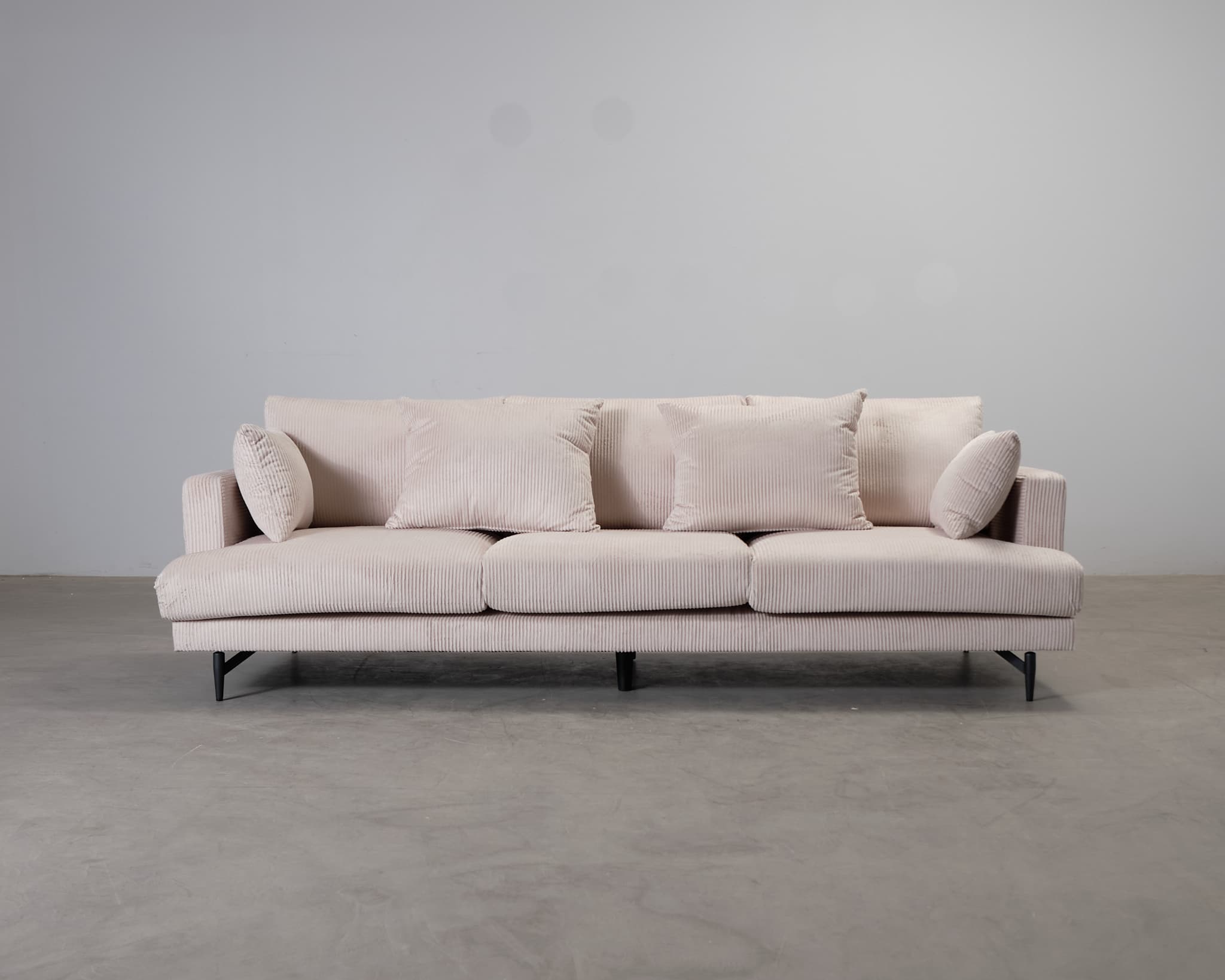 Sofia 3-sits soffa beige