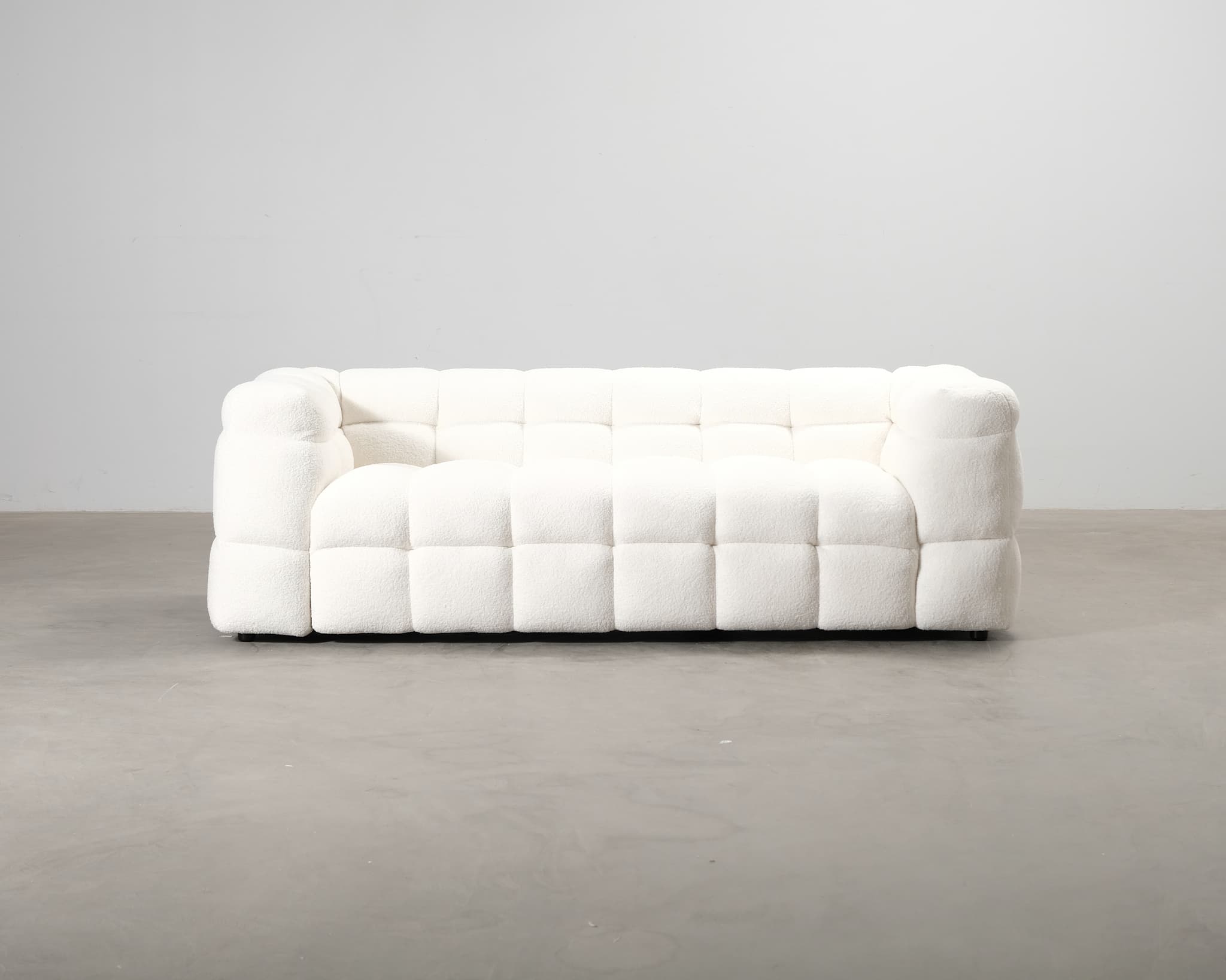 Elise 3-sits soffa vit