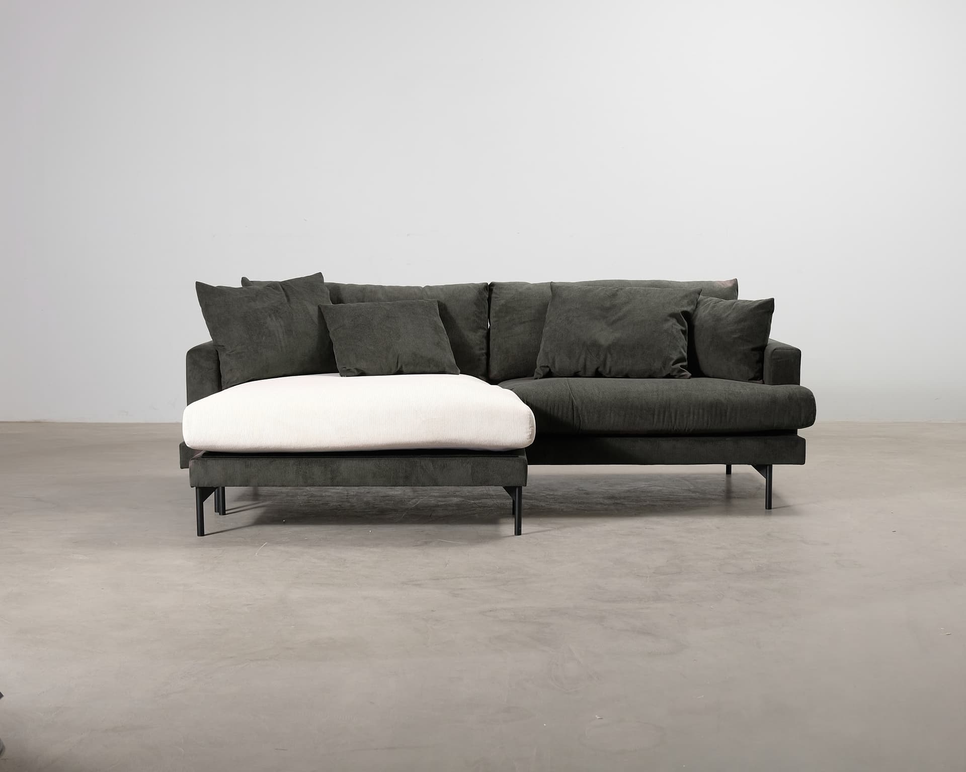 Menard 3-sits divansoffa beige