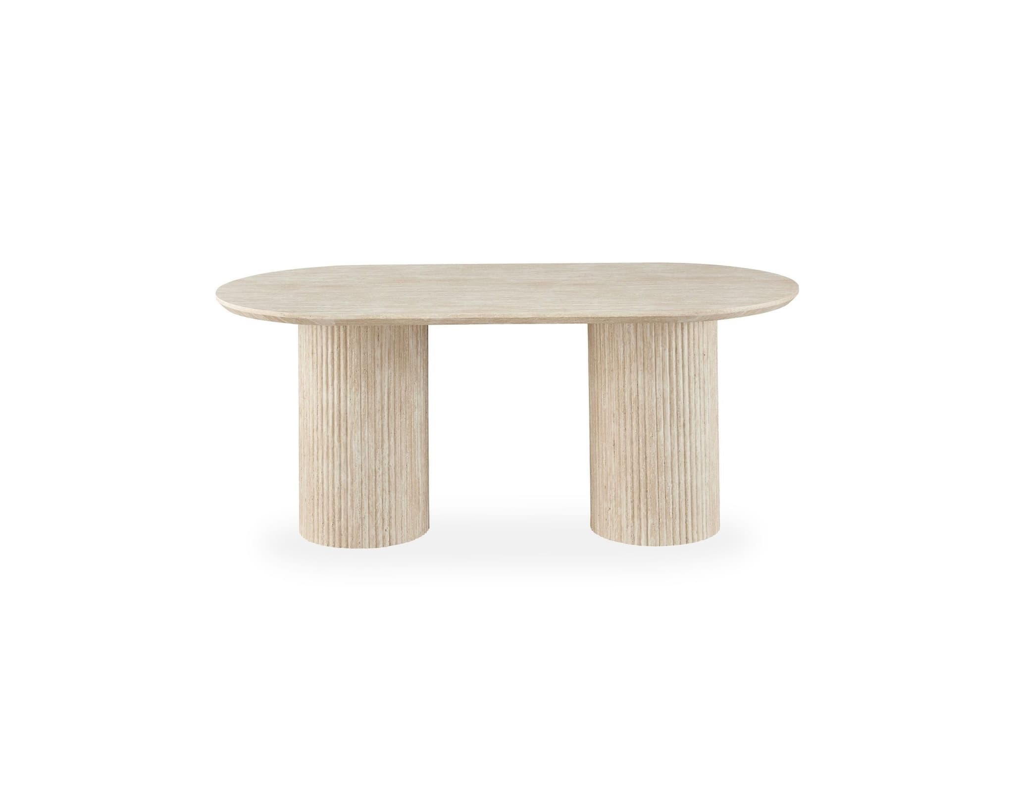 Uppveda ovalt matbord 180 cm