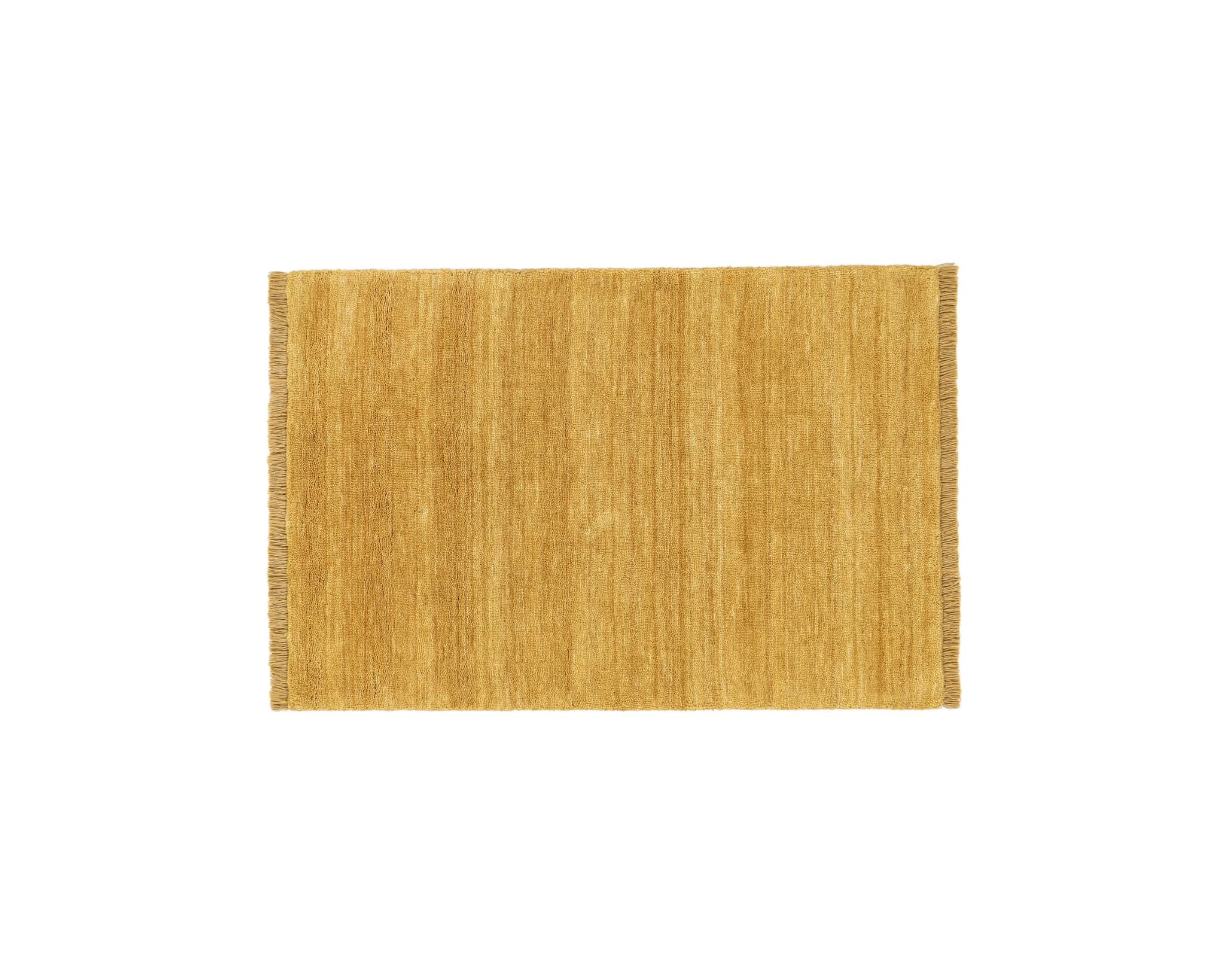 Rugvista Handloom Fringes dörrmatta 60 x 90 cm gul