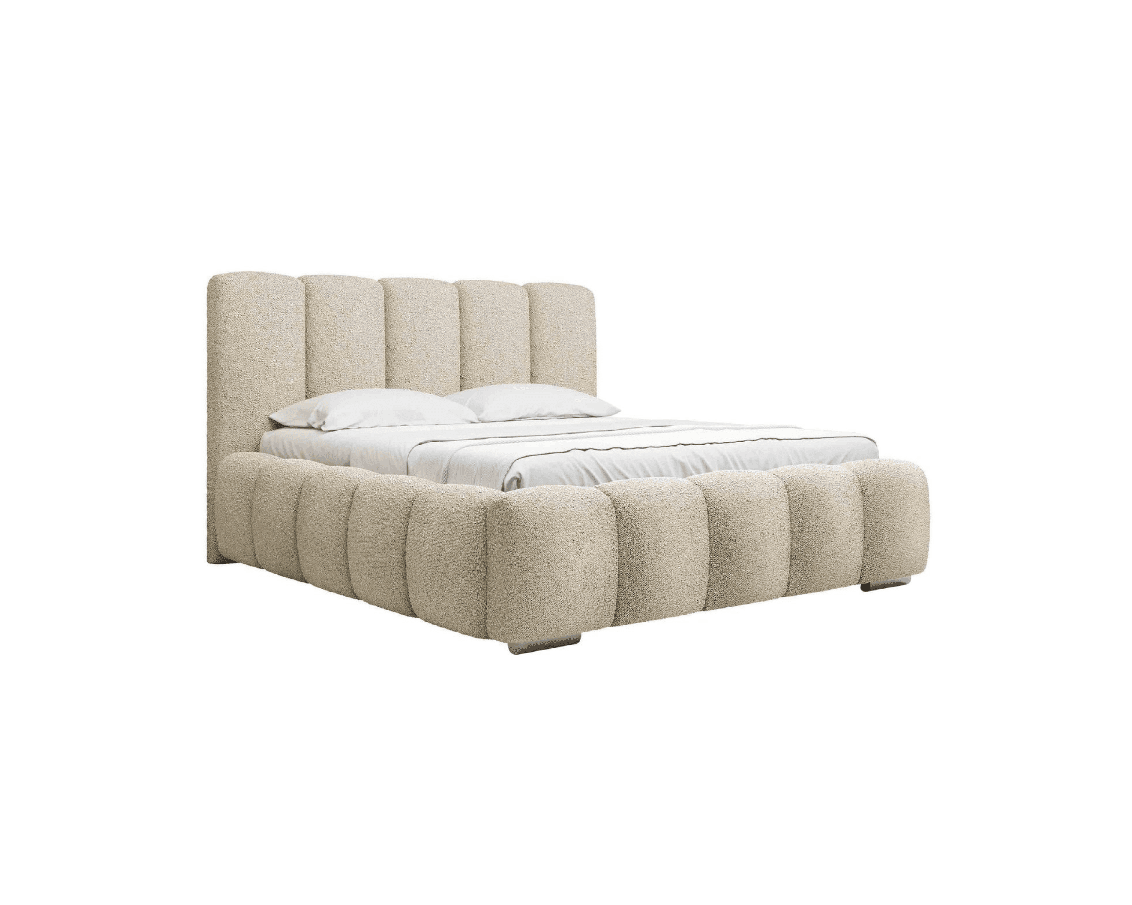 Gioia sängram 180 cm beige