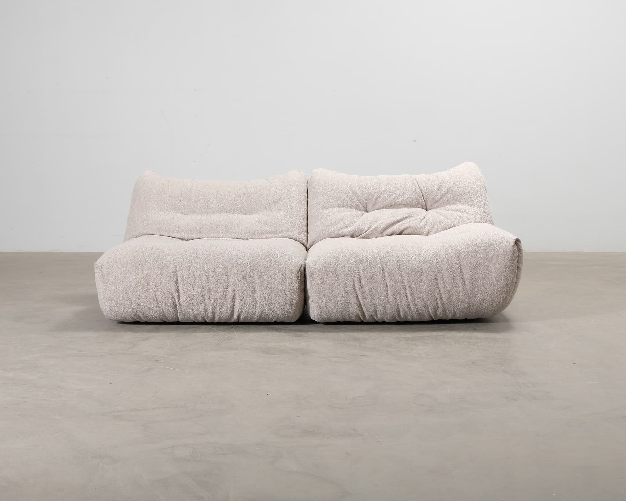 Decotique Mono 2-sits modulsoffa Clay Beige