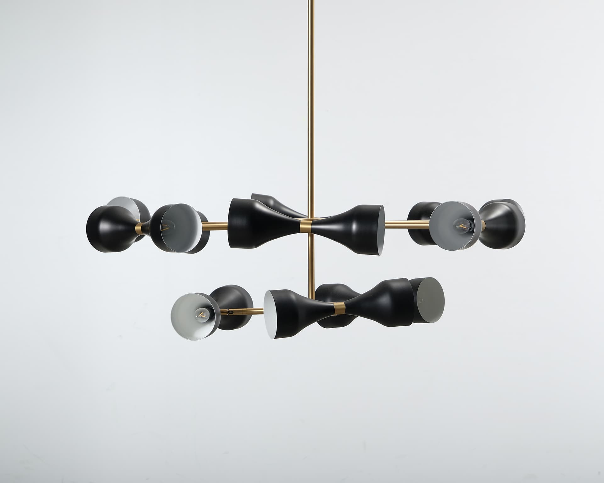 Eichholtz Cordero pendellampa svart / guld