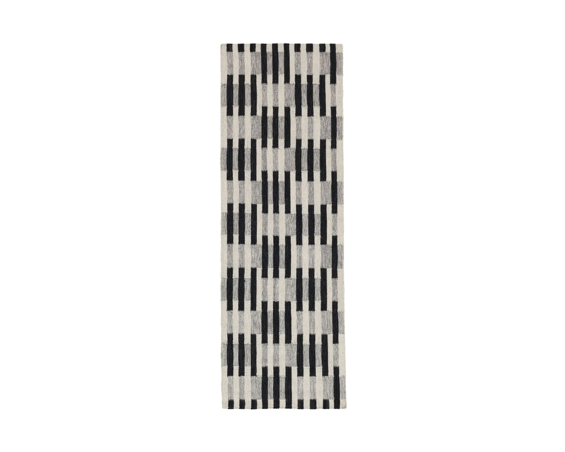 Rugvista Challi gångmatta 80 x 250 cm svart