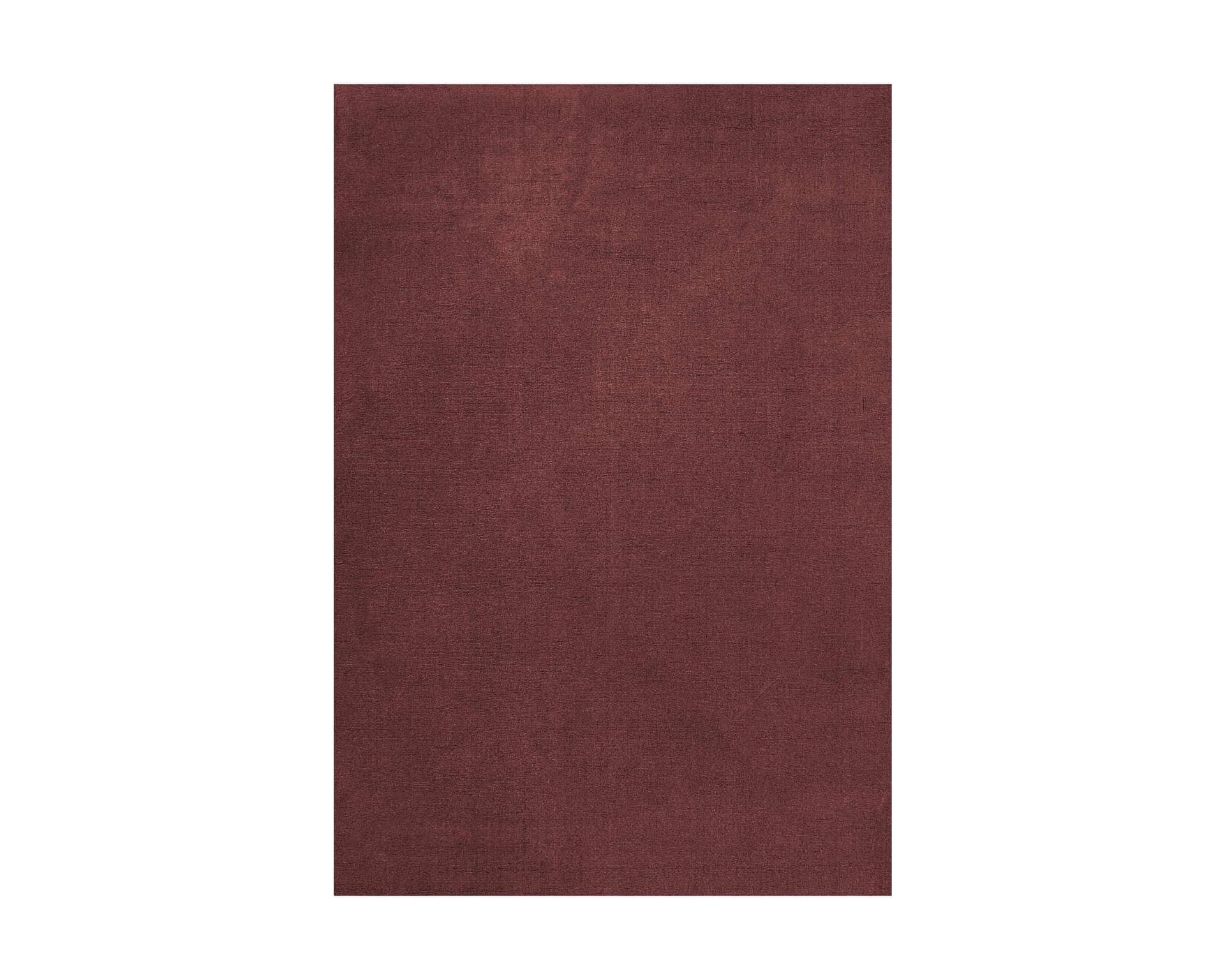Layered Classic Solid Wool ullmatta 200 x 300 cm vinröd