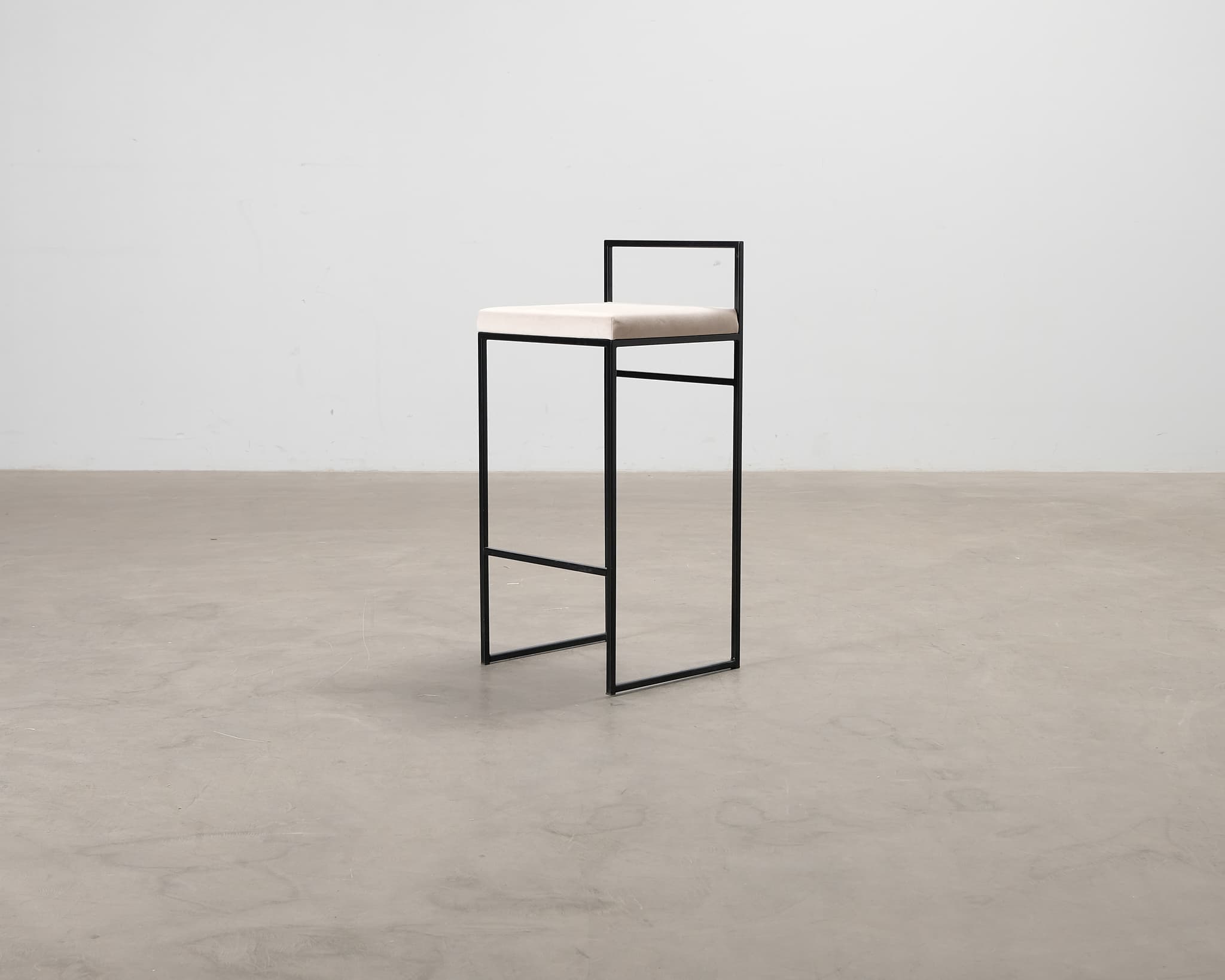 Department barpall beige / svart