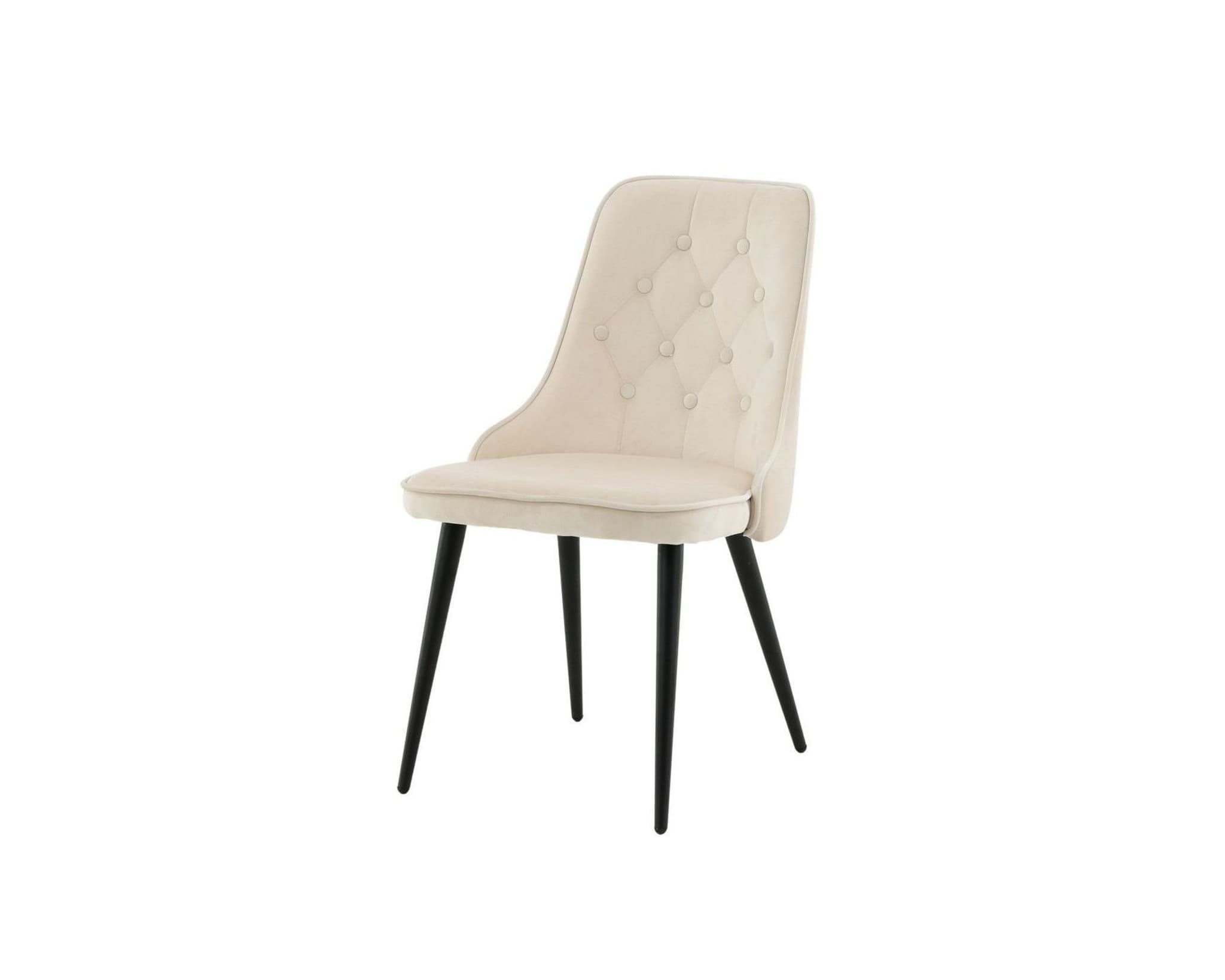 Velvet Deluxe matstol beige