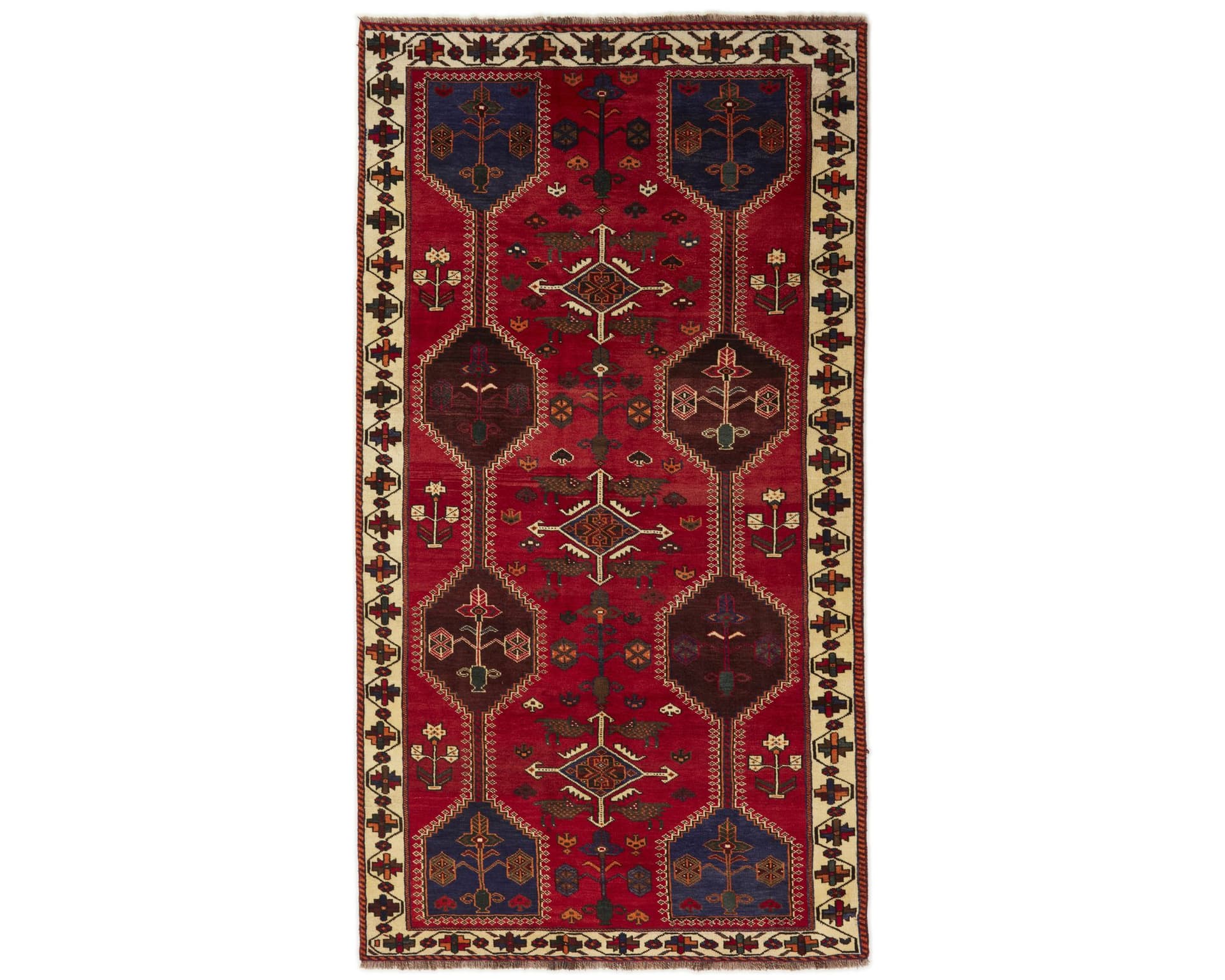 Kashghai orientalisk matta 158 x 288 cm