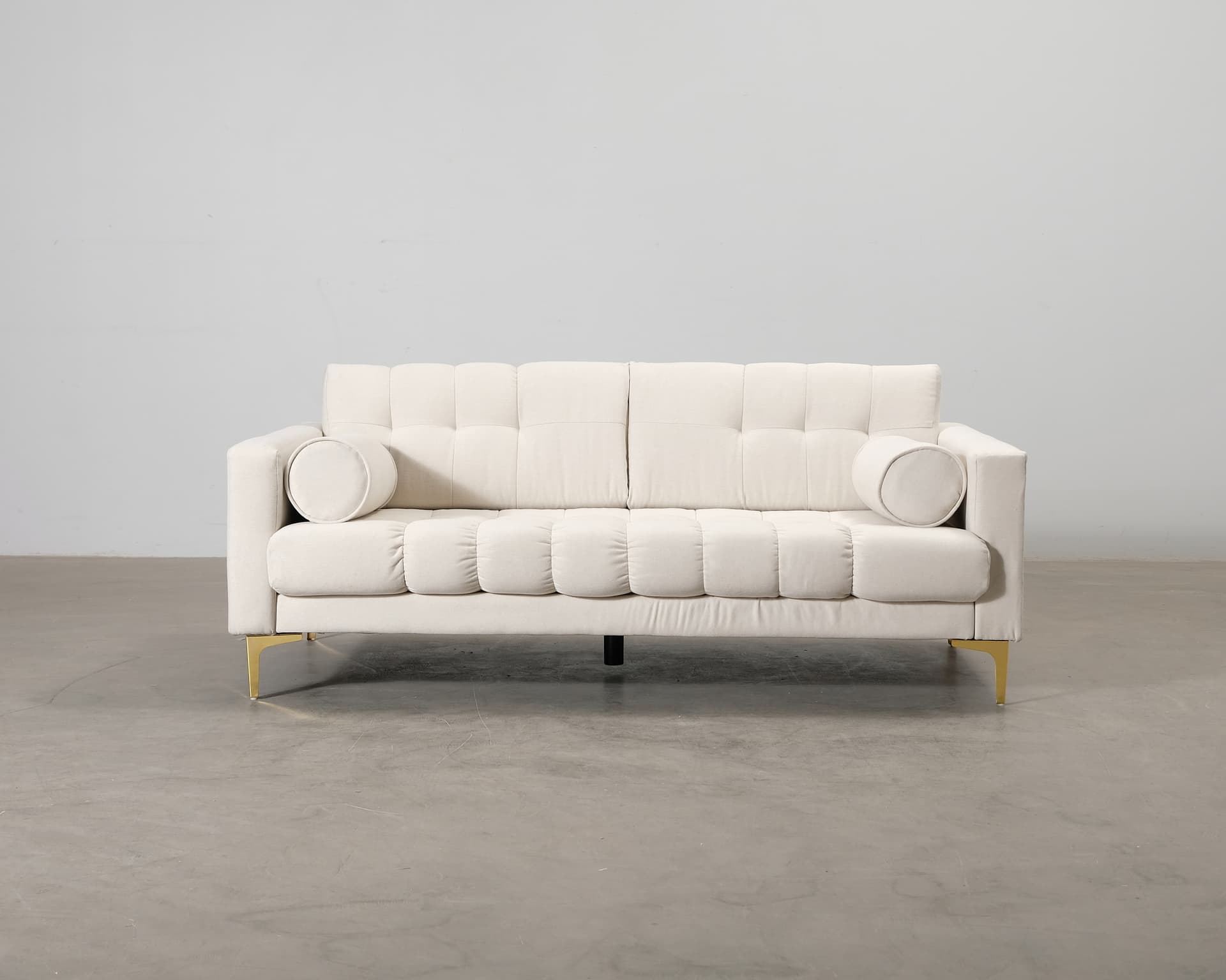 Cosmopolitan Design Bali 2-sits soffa ljusbeige