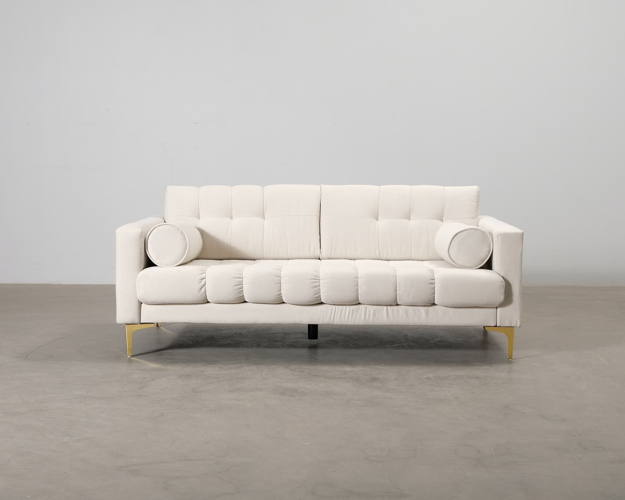 Cosmopolitan Design Bali 2-sits soffa ljusbeige