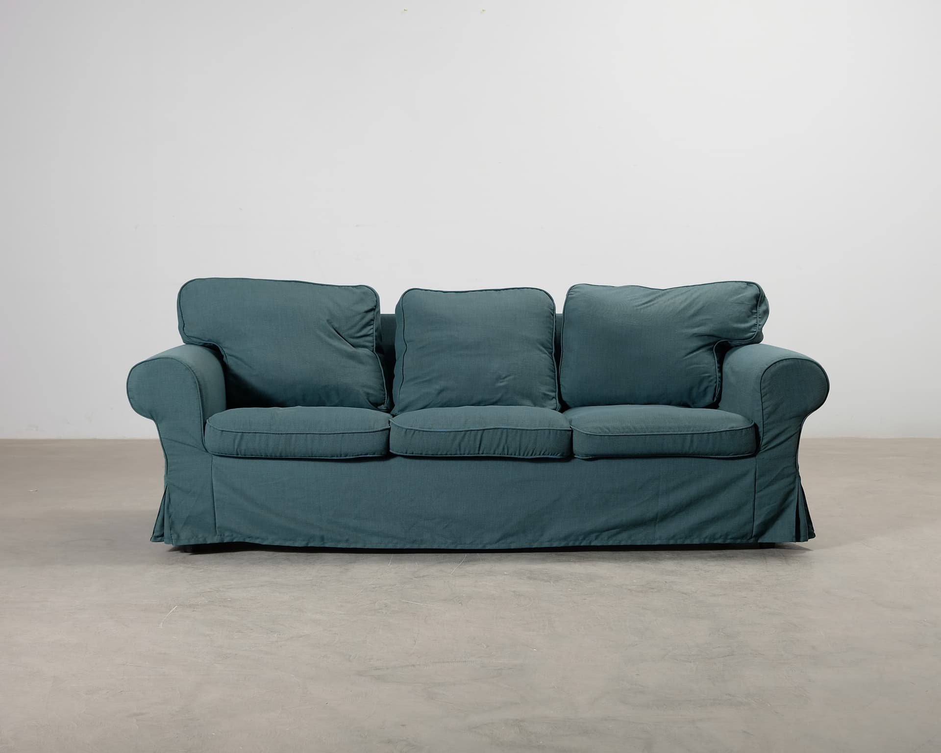 IKEA Ektorp 3-sitssoffa turkos