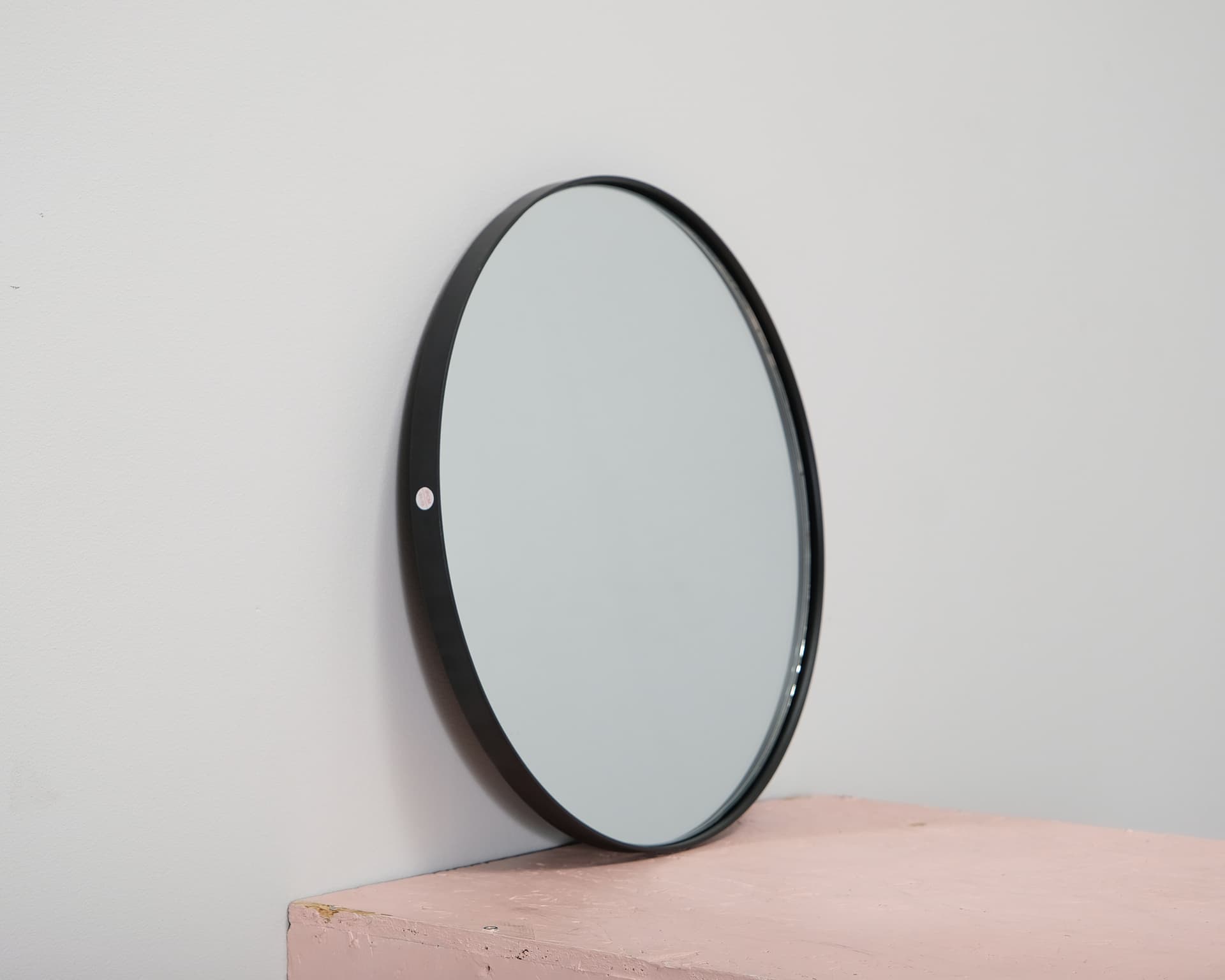FeelDesign Reflect spegel ø 40 cm svart