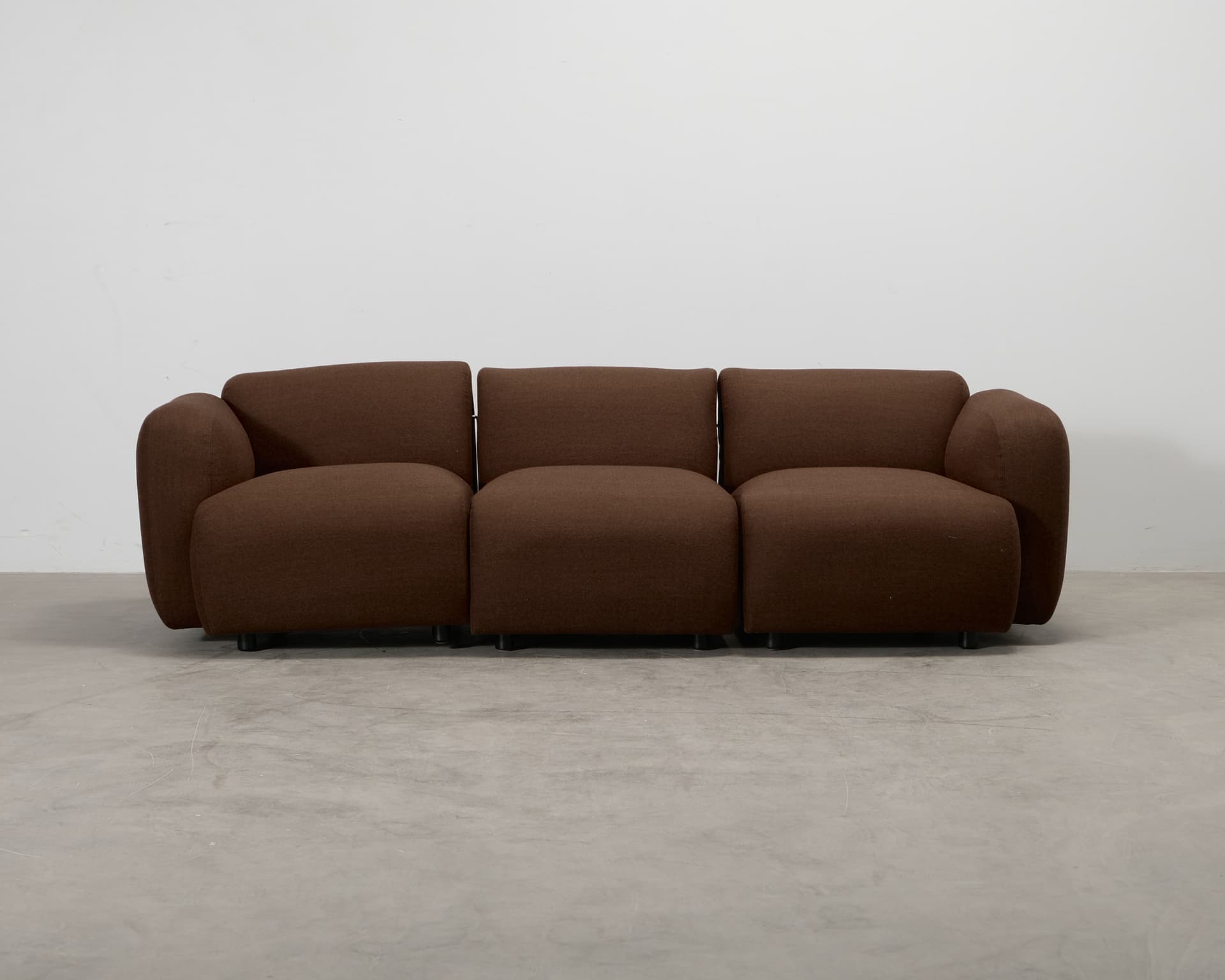Normann Copenhagen Swell 3-sits soffa brun