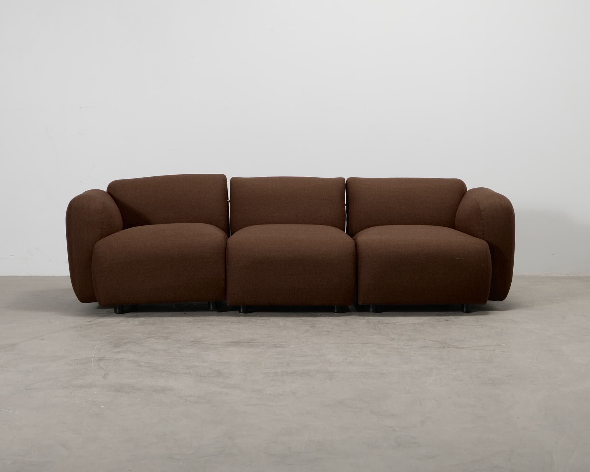 Normann Copenhagen Swell 3-sits soffa brun
