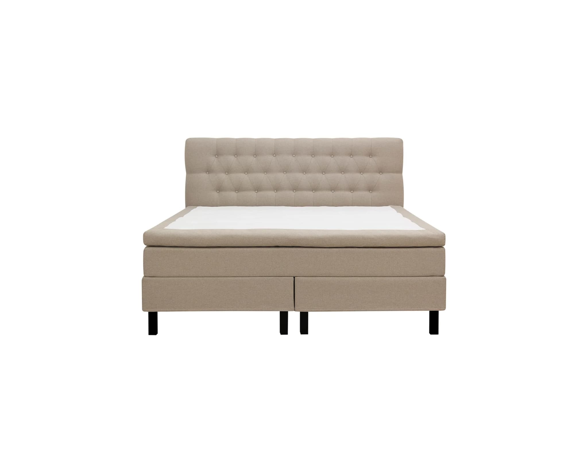 Hilton säng 180 cm beige