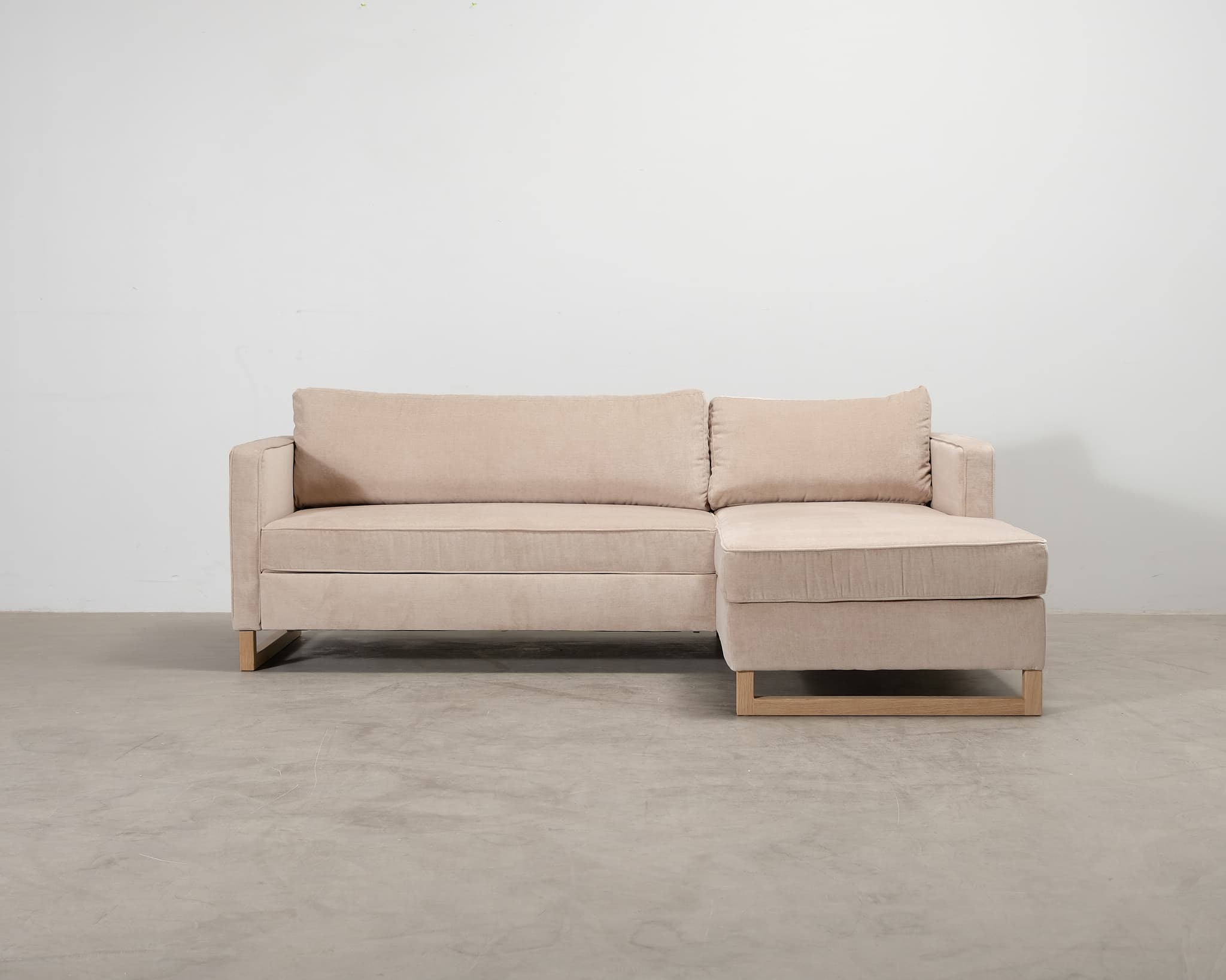 Sofacompany Madison 3-sits bäddsoffa med divan beige