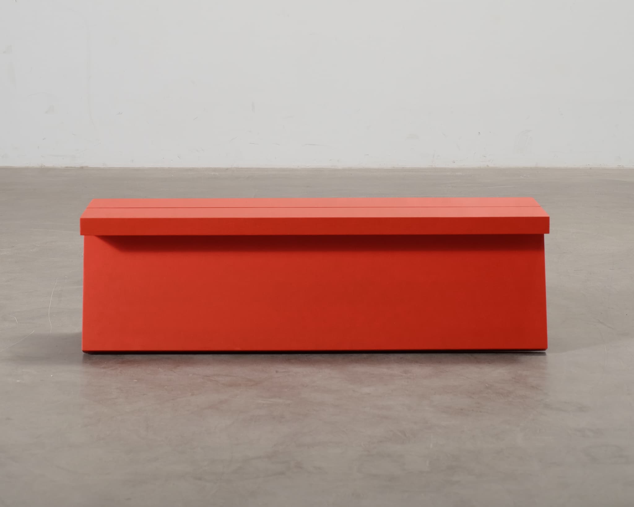 Fogia Supersolid Object 3 bänk röd