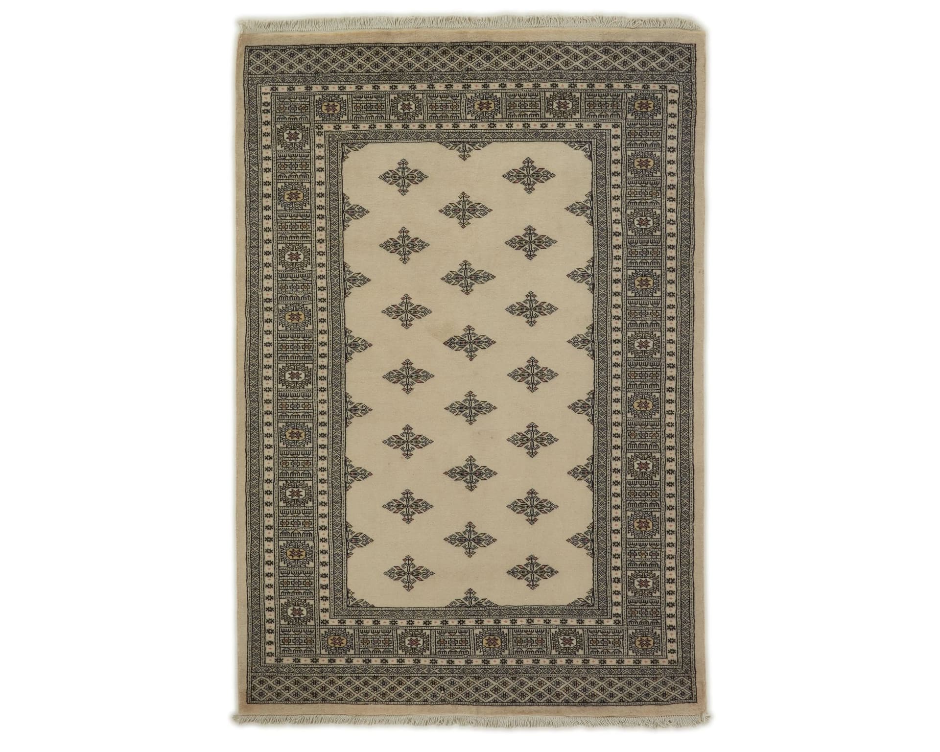 Pakistan handknotted orientalisk matta 140 x 204 cm