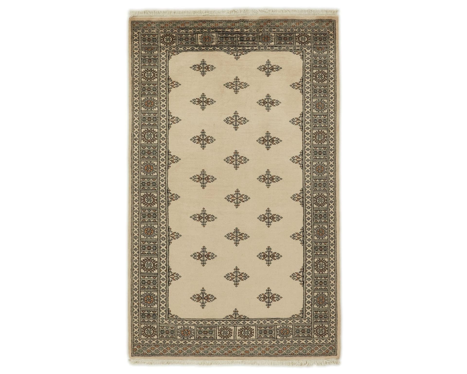 Pakistan handknotted orientalisk matta 135 x 210 cm