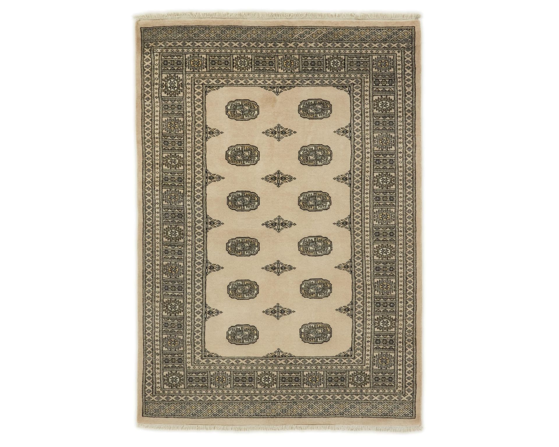 Pakistan handknotted orientalisk matta 137 x 196 cm