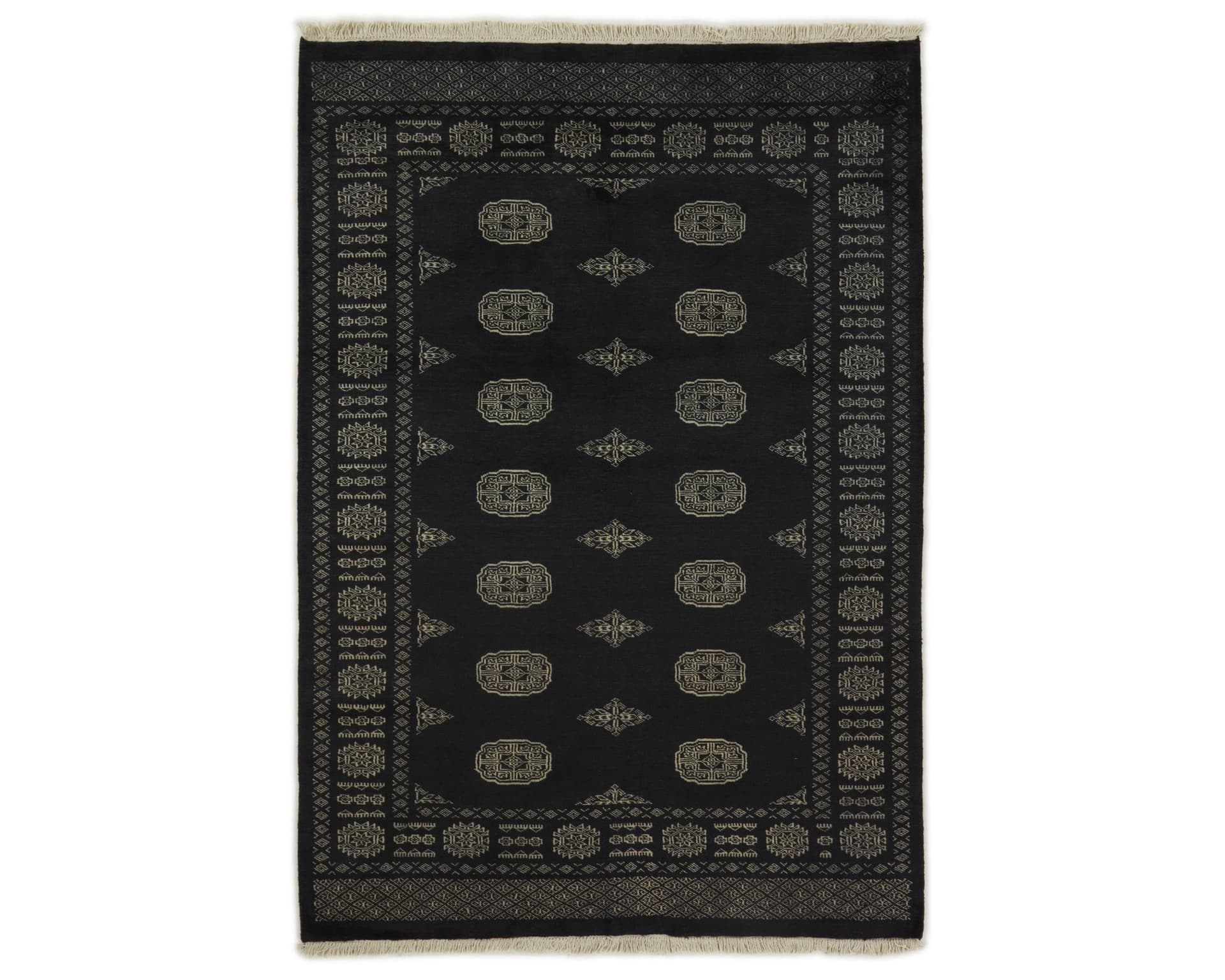 Pakistan handknotted orientalisk matta 138 x 198 cm