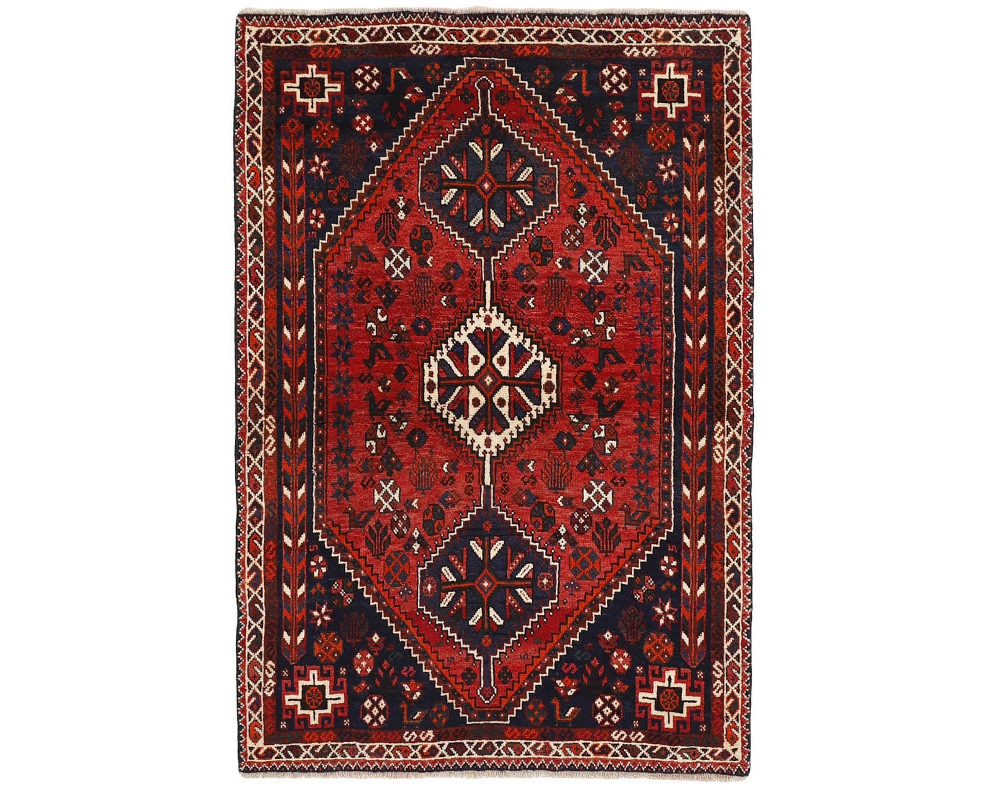 Kashghai orientalisk matta 125 x 182 cm